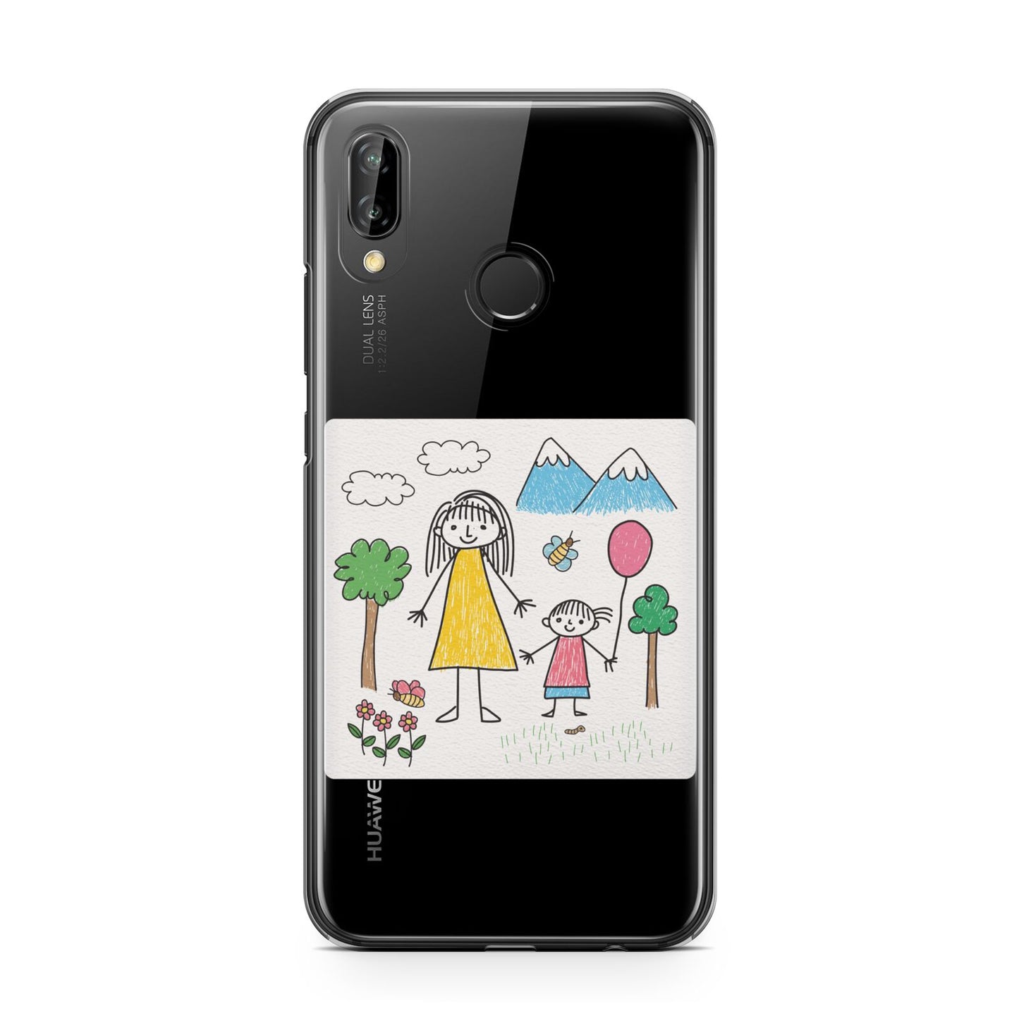 Personalised Kids Drawing Upload Huawei P20 Lite Phone Case