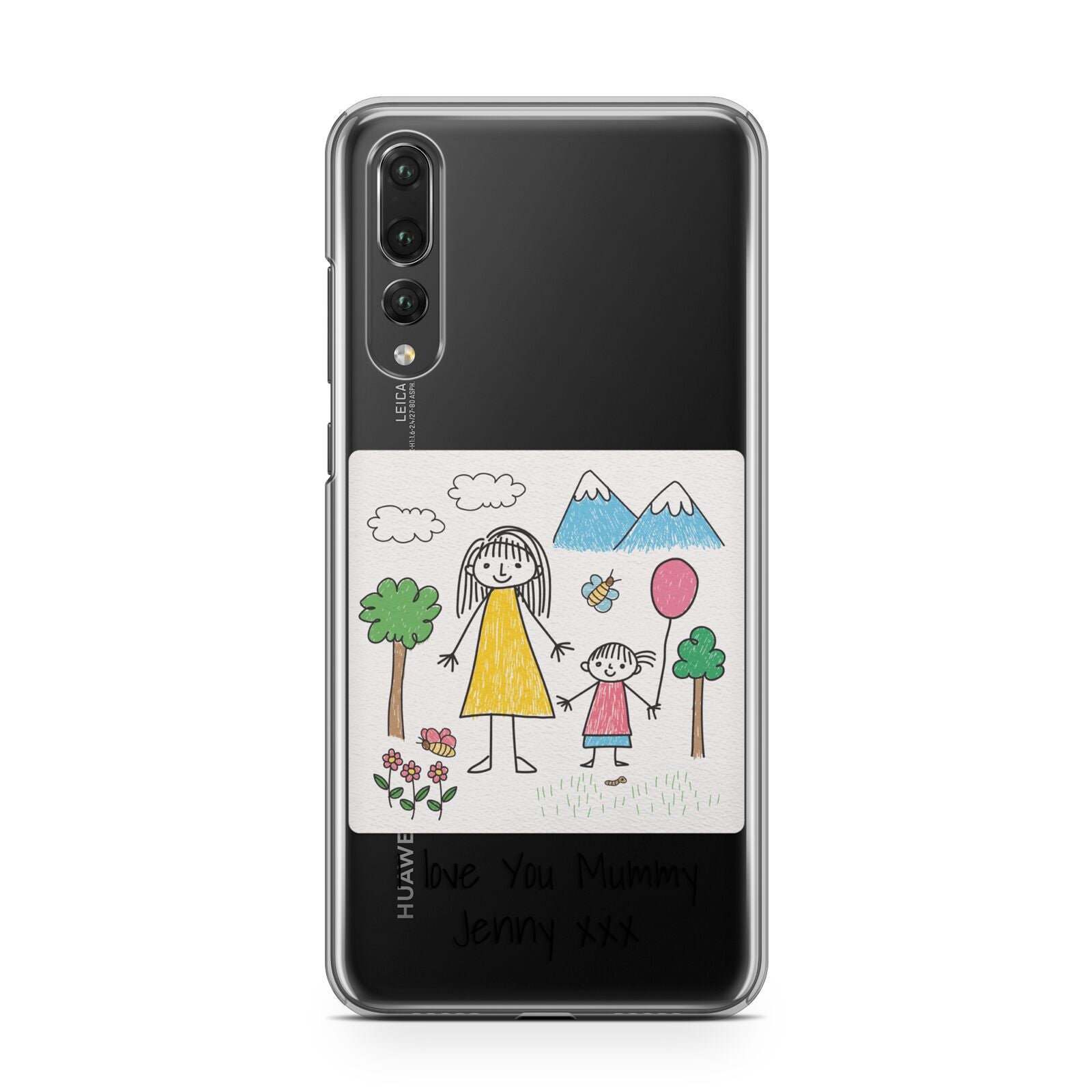 Personalised Kids Drawing Upload Huawei P20 Pro Phone Case