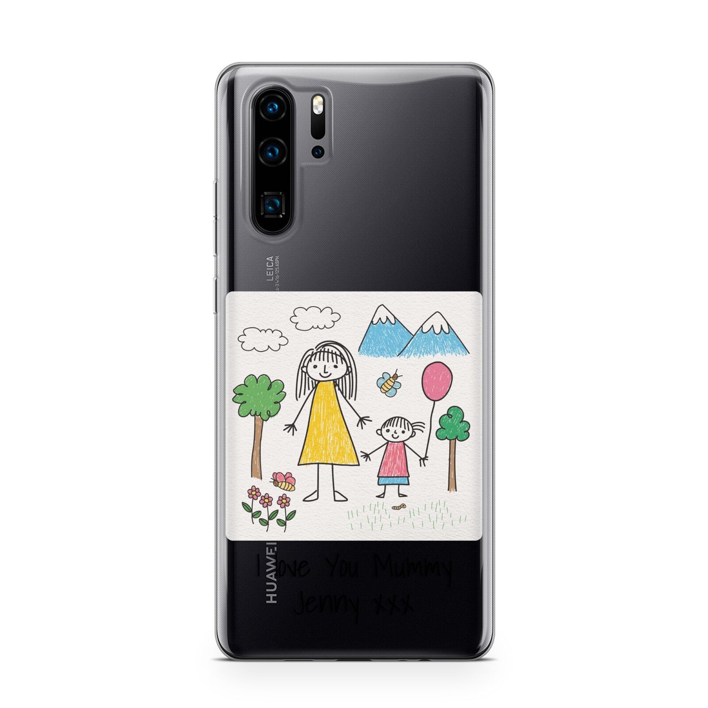 Personalised Kids Drawing Upload Huawei P30 Pro Phone Case