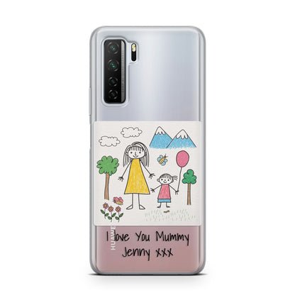 Personalised Kids Drawing Upload Huawei P40 Lite 5G Phone Case