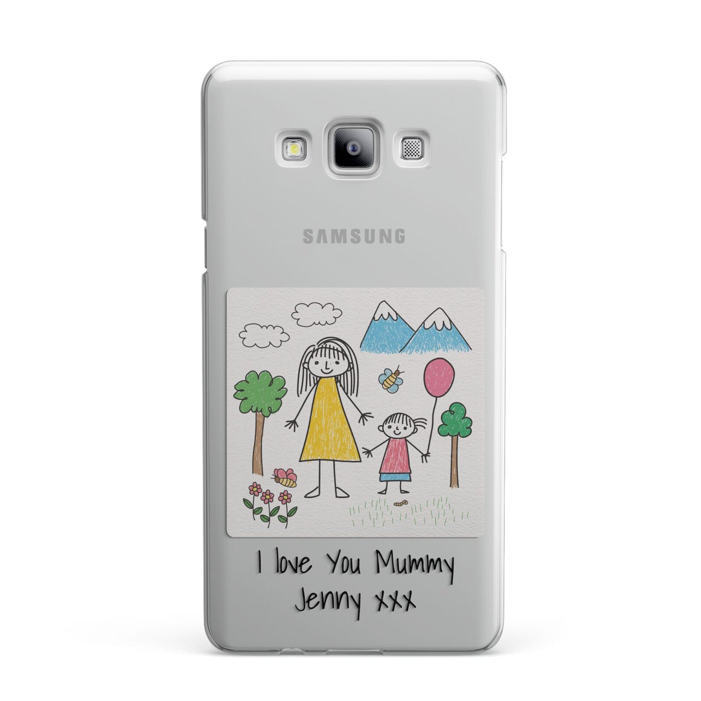 Personalised Kids Drawing Upload Samsung Galaxy A7 2015 Case