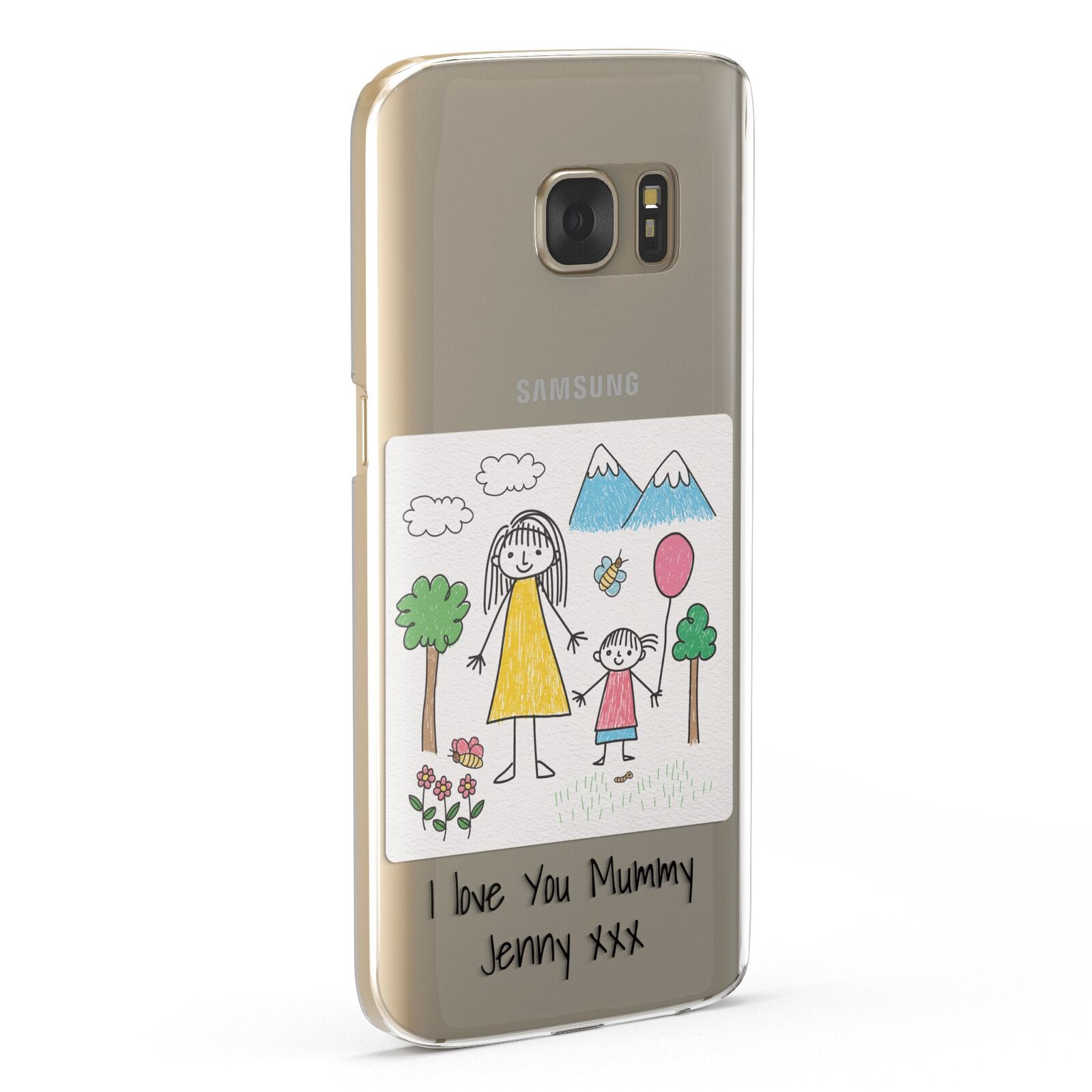 Personalised Kids Drawing Upload Samsung Galaxy Case Fourty Five Degrees