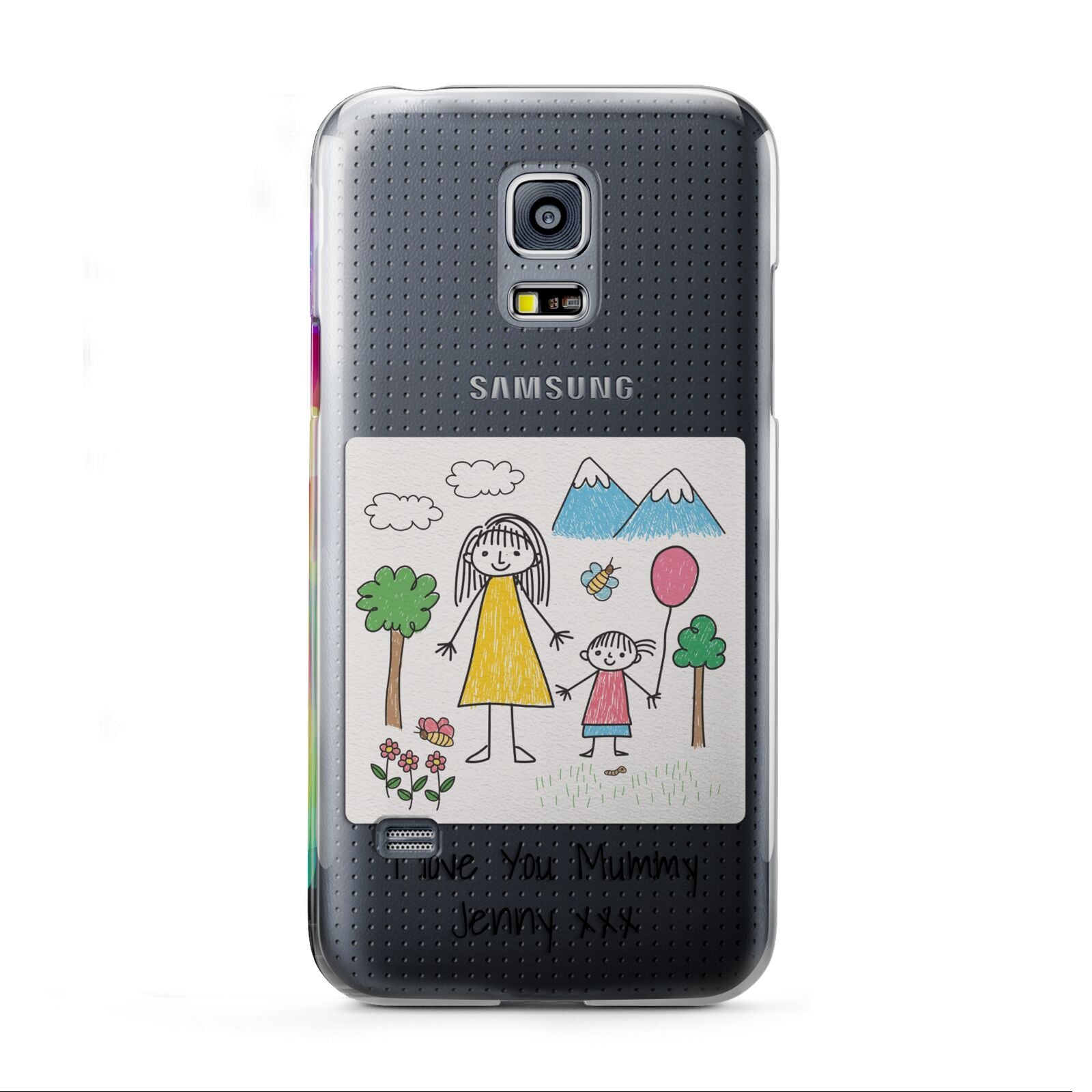 Personalised Kids Drawing Upload Samsung Galaxy S5 Mini Case