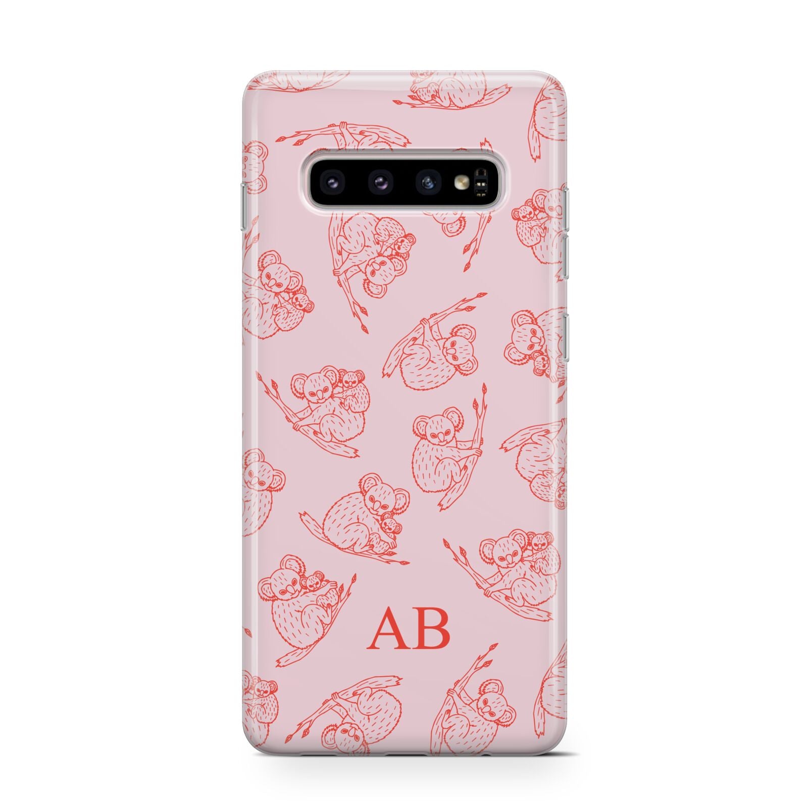 Personalised Koala Protective Samsung Galaxy Case