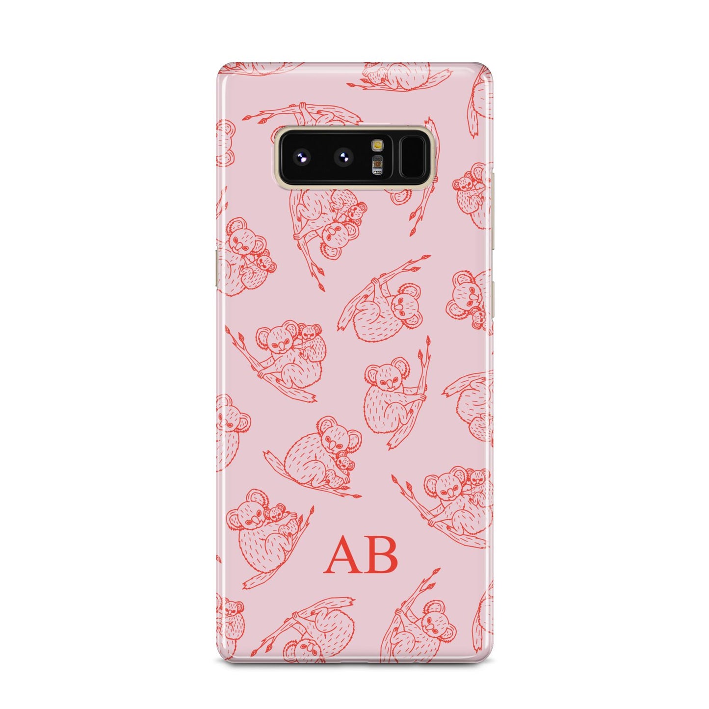 Personalised Koala Samsung Galaxy Note 8 Case