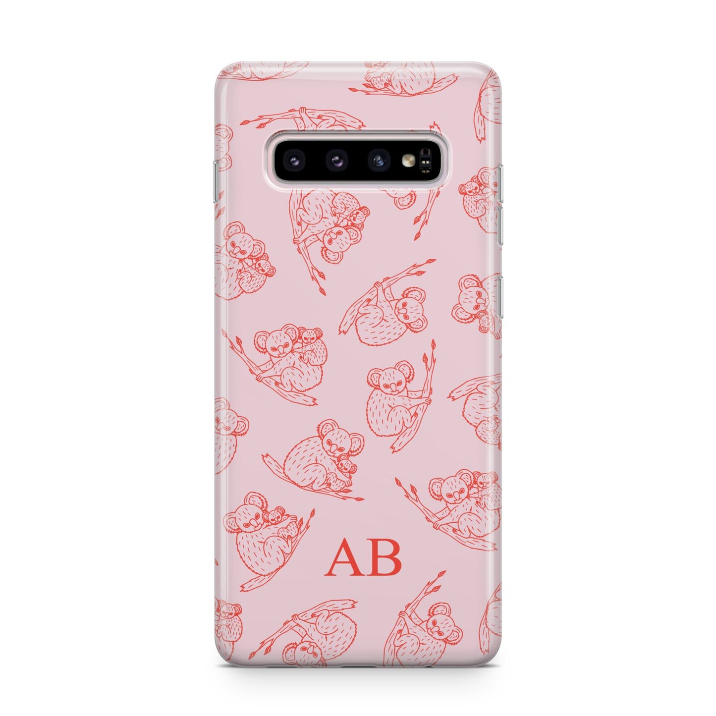 Personalised Koala Samsung Galaxy S10 Plus Case