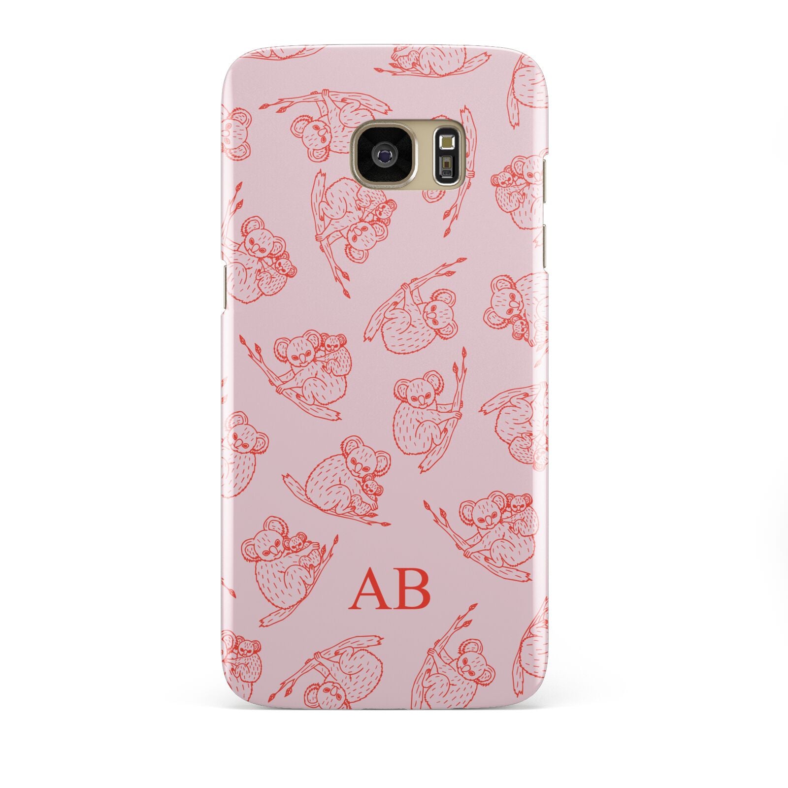 Personalised Koala Samsung Galaxy S7 Edge Case