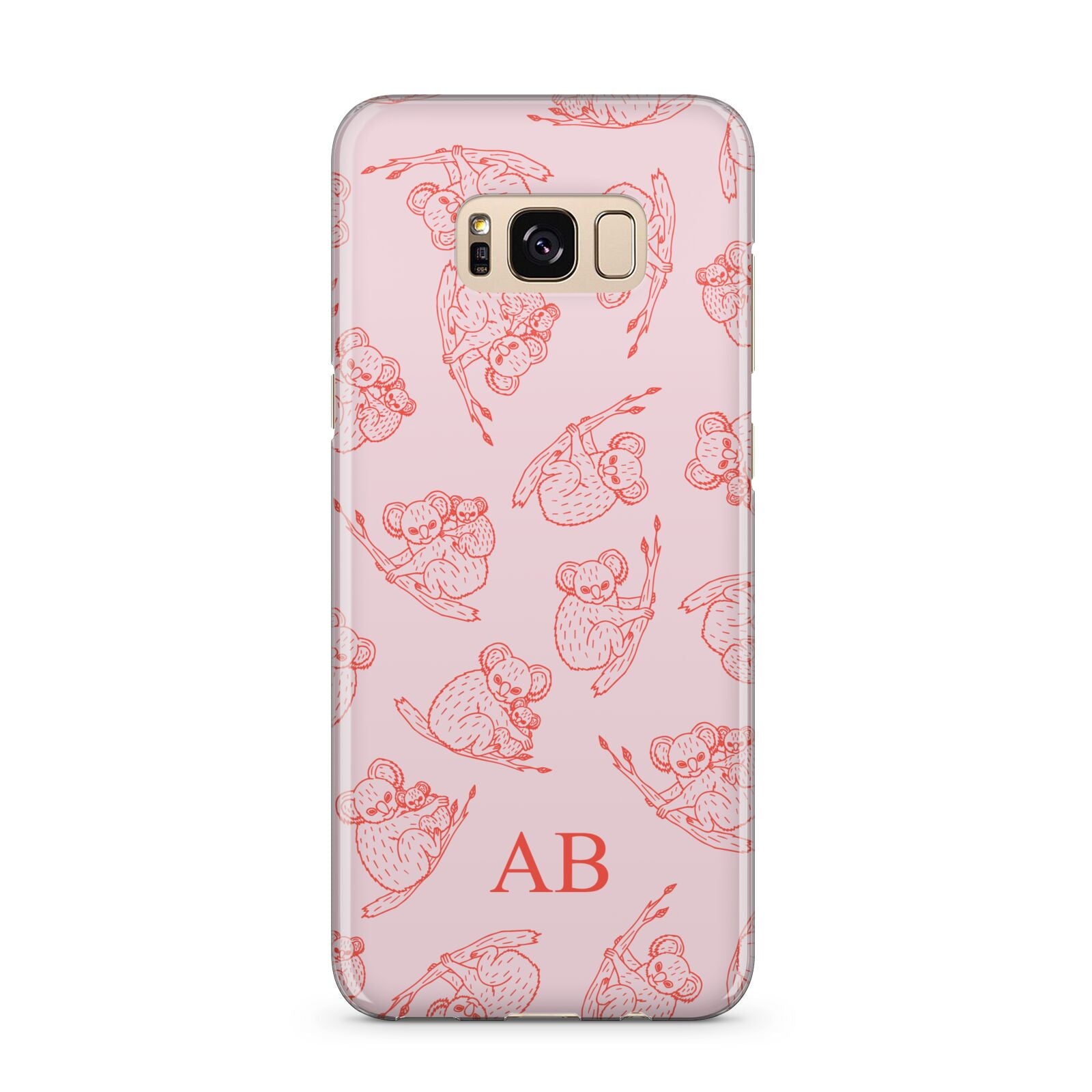 Personalised Koala Samsung Galaxy S8 Plus Case