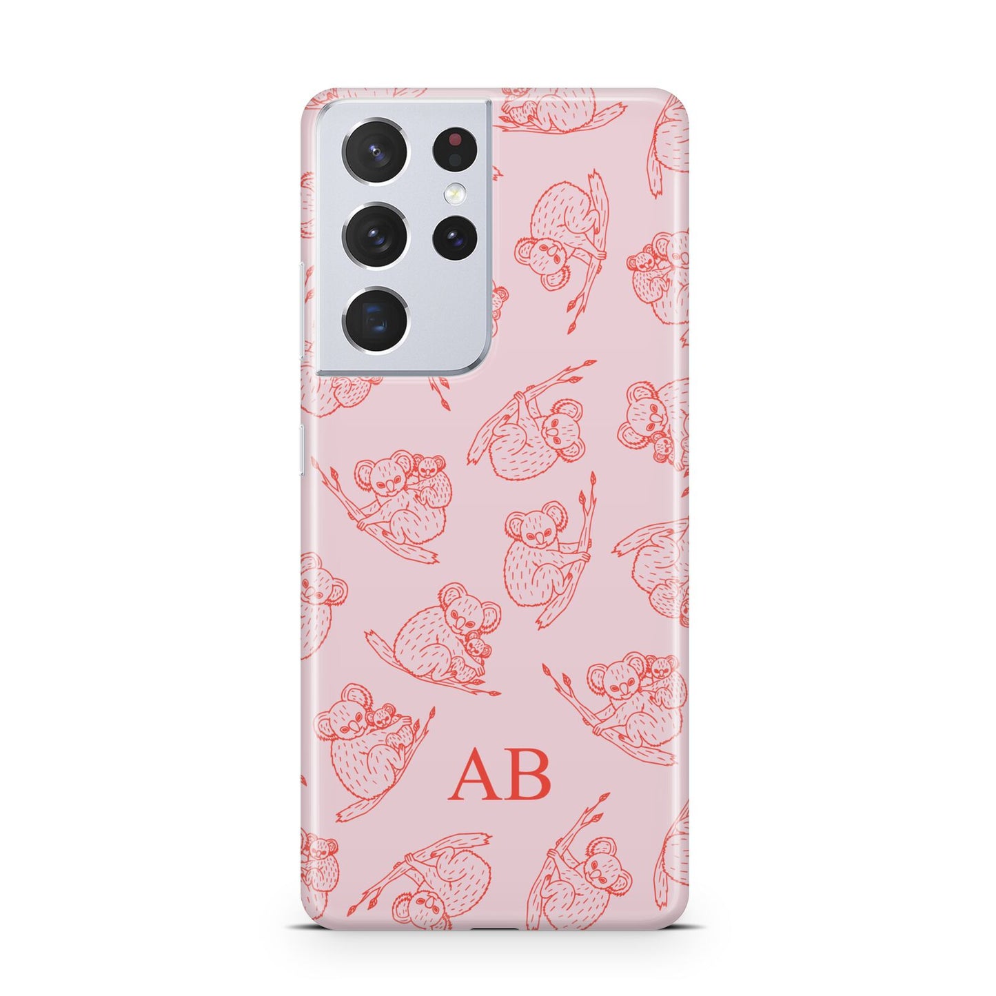 Personalised Koala Samsung S21 Ultra Case