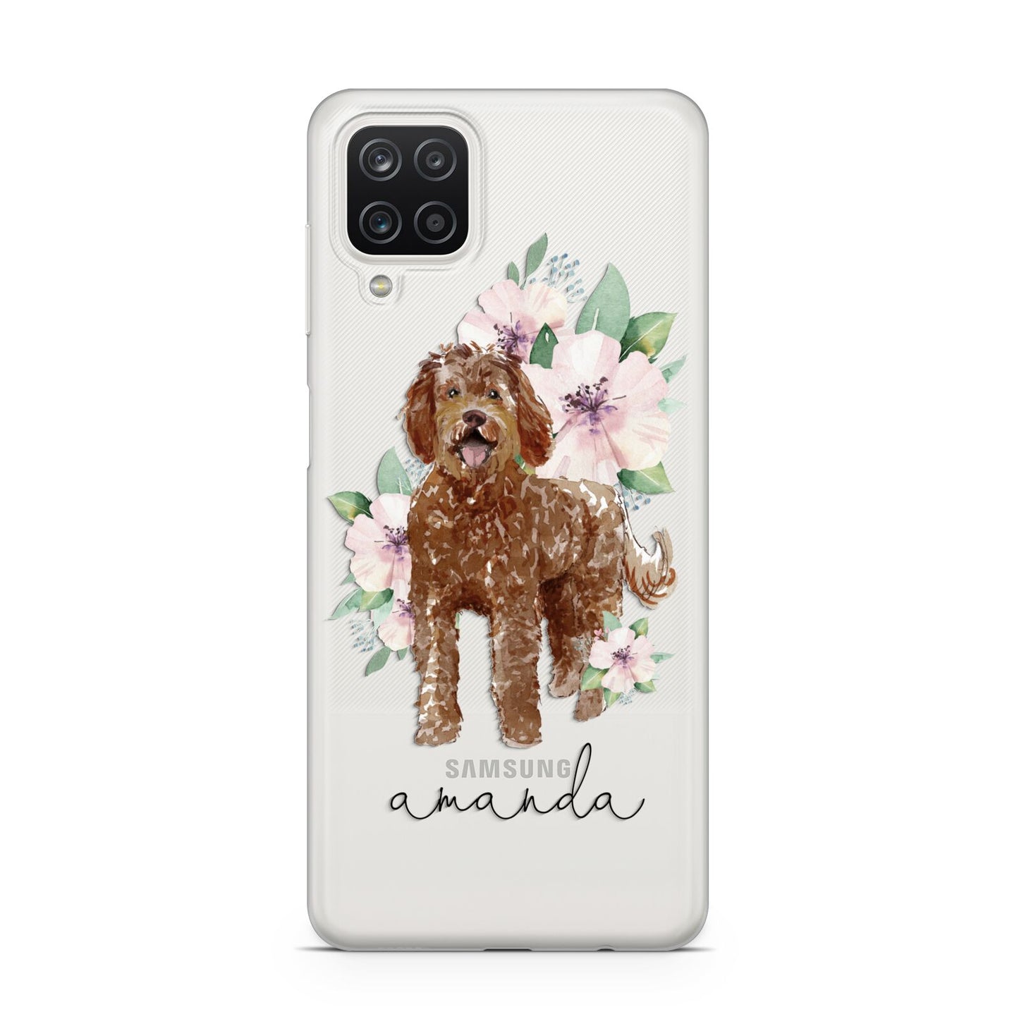 Personalised Labradoodle Samsung A12 Case