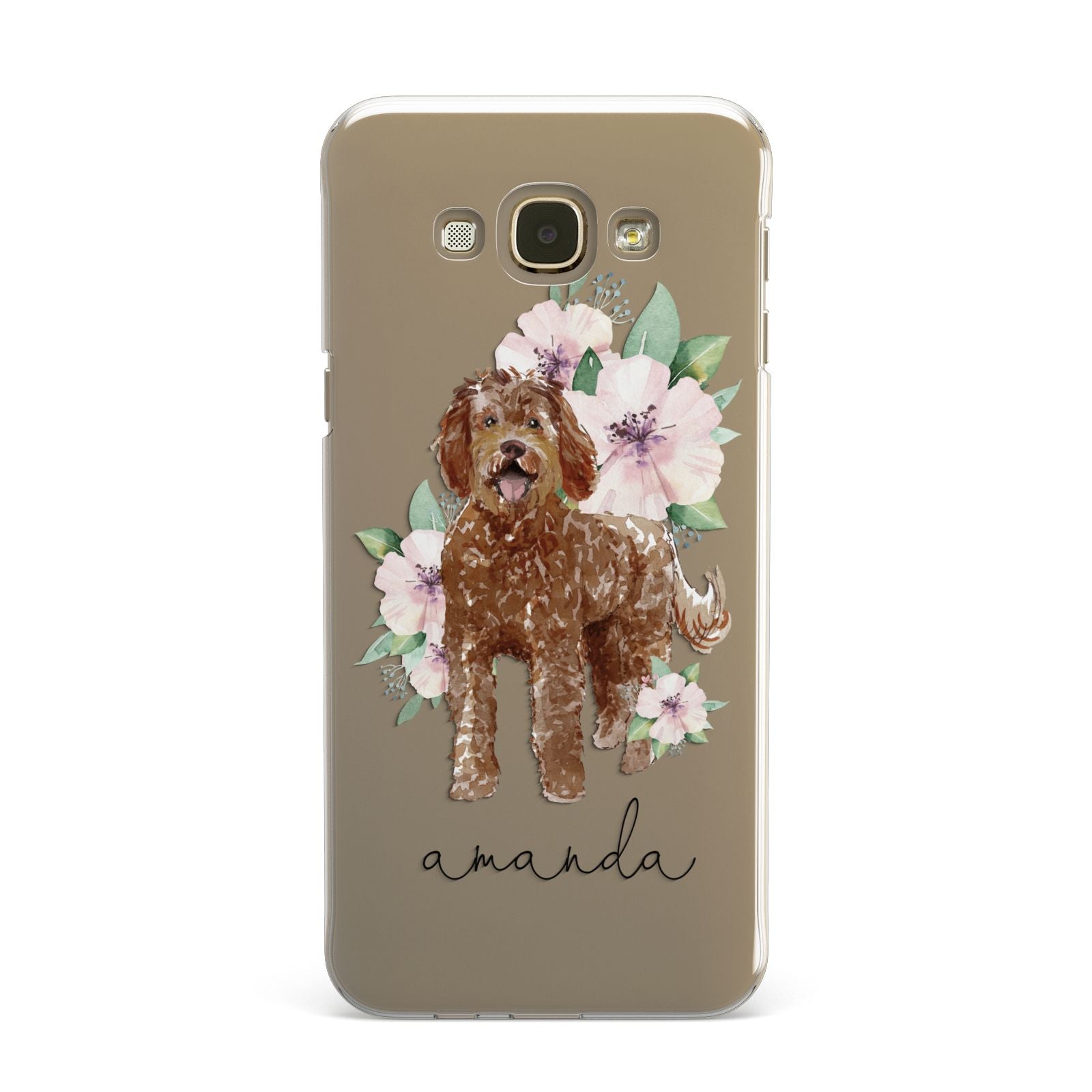 Personalised Labradoodle Samsung Galaxy A8 Case