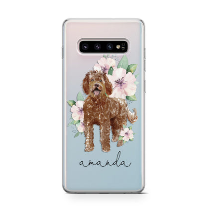 Personalised Labradoodle Samsung Galaxy S10 Case