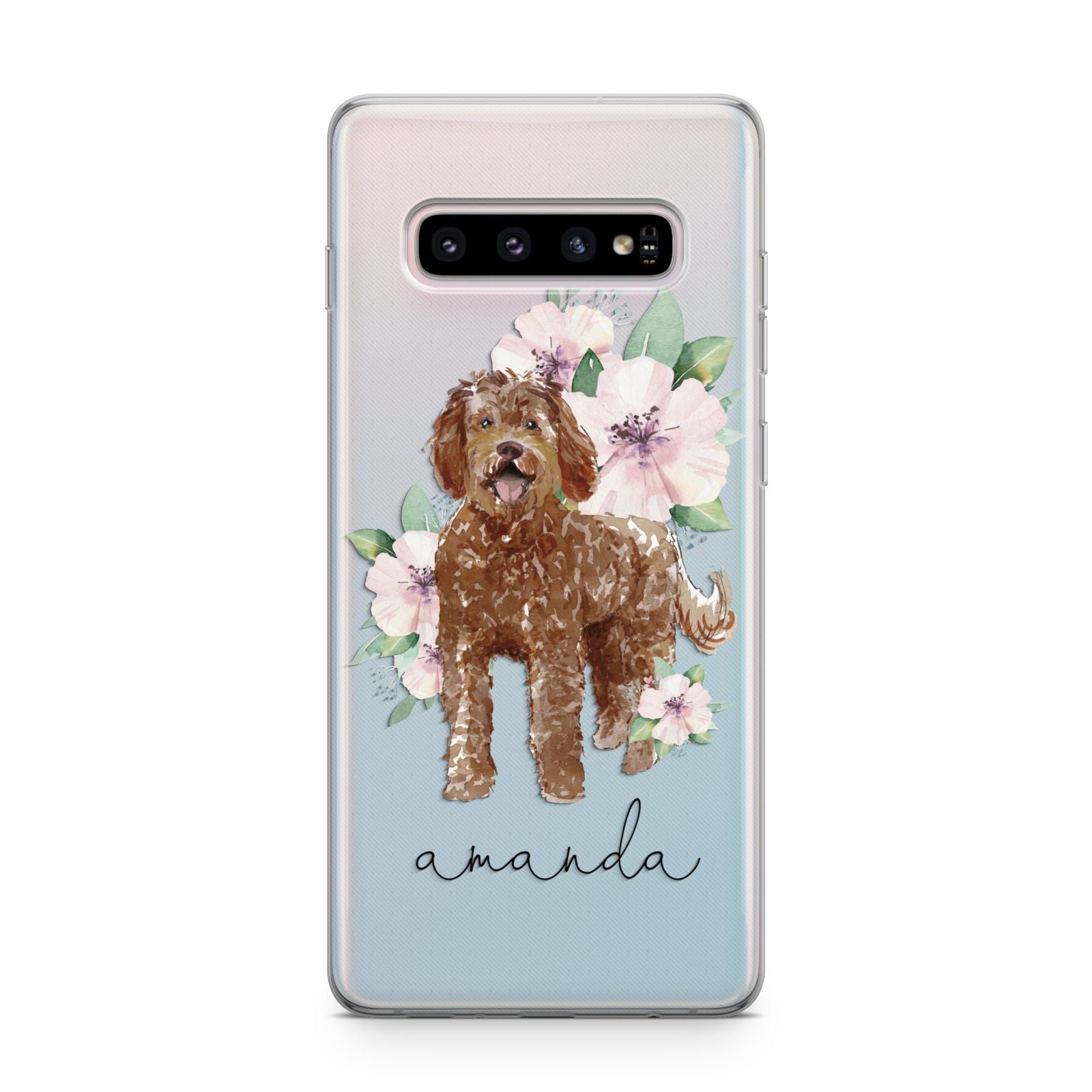 Personalised Labradoodle Samsung Galaxy S10 Plus Case