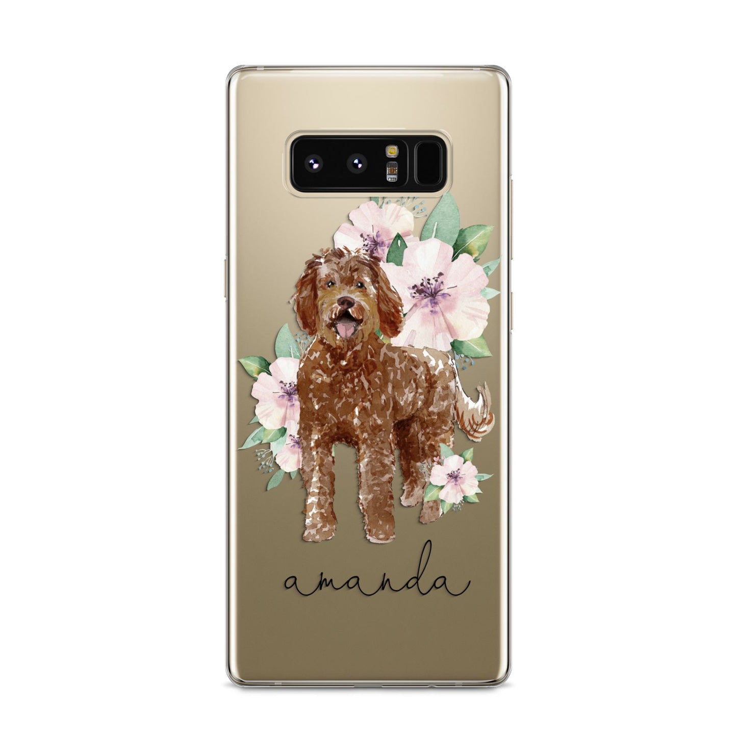 Personalised Labradoodle Samsung Galaxy S8 Case