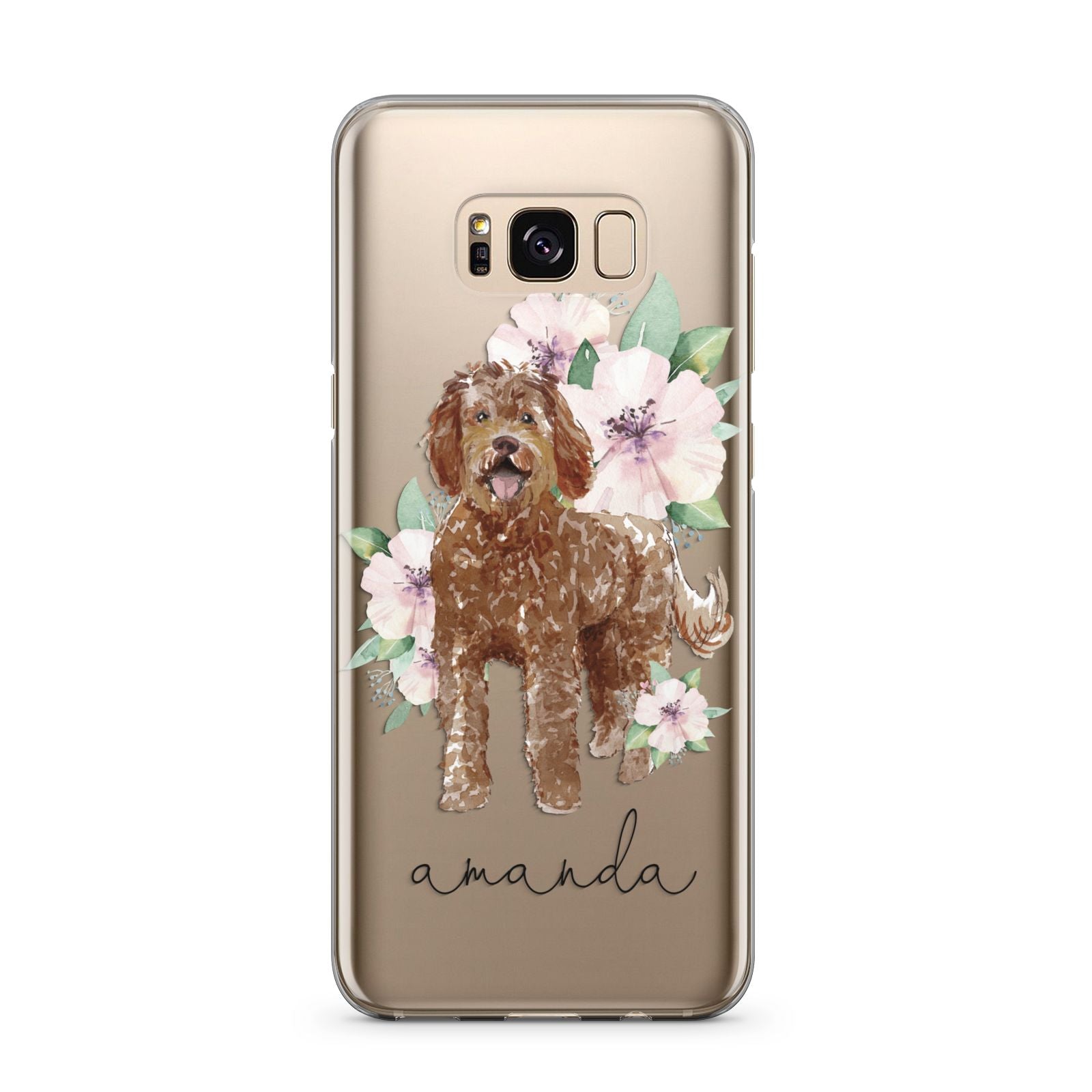 Personalised Labradoodle Samsung Galaxy S8 Plus Case