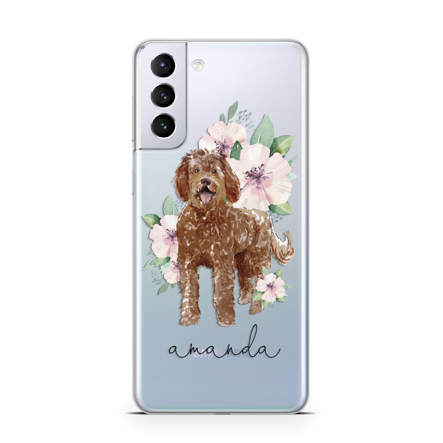 Personalised Labradoodle Samsung S21 Plus Case