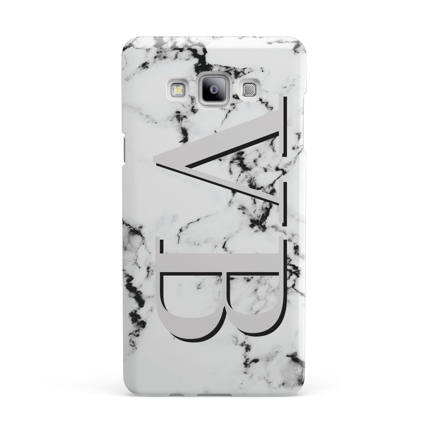 Personalised Landscape Initials With Marble Samsung Galaxy A7 2015 Case