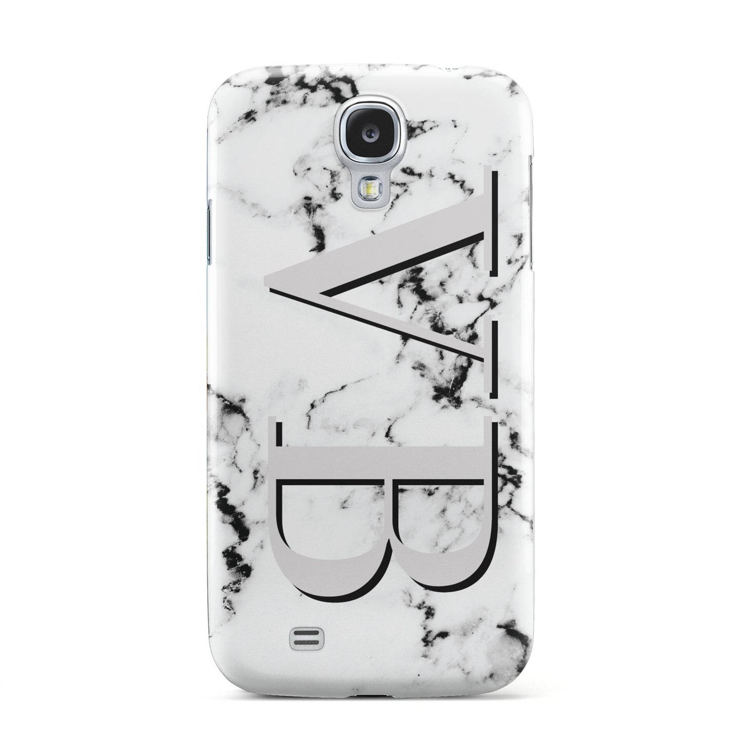 Personalised Landscape Initials With Marble Samsung Galaxy S4 Case