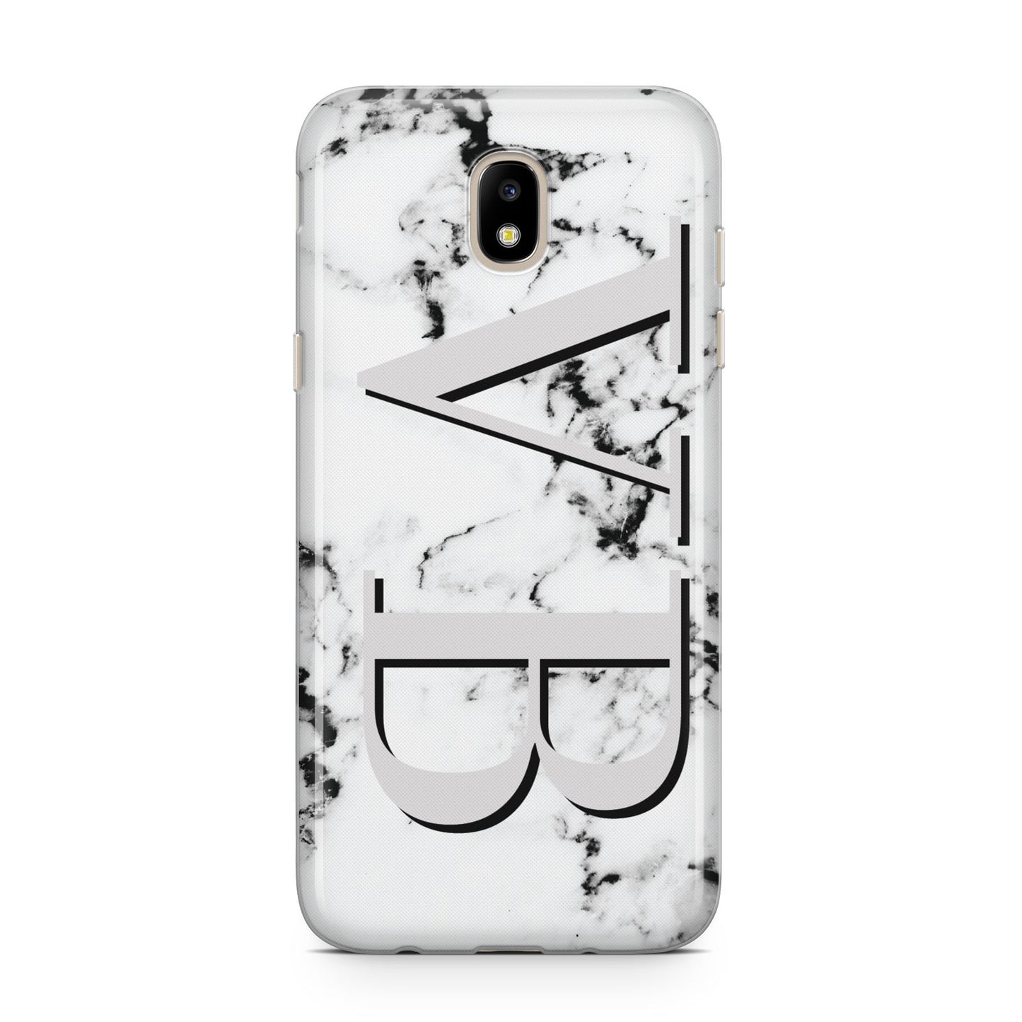 Personalised Landscape Initials With Marble Samsung J5 2017 Case