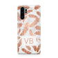 Personalised Leaf Marble Initials Huawei P30 Pro Phone Case