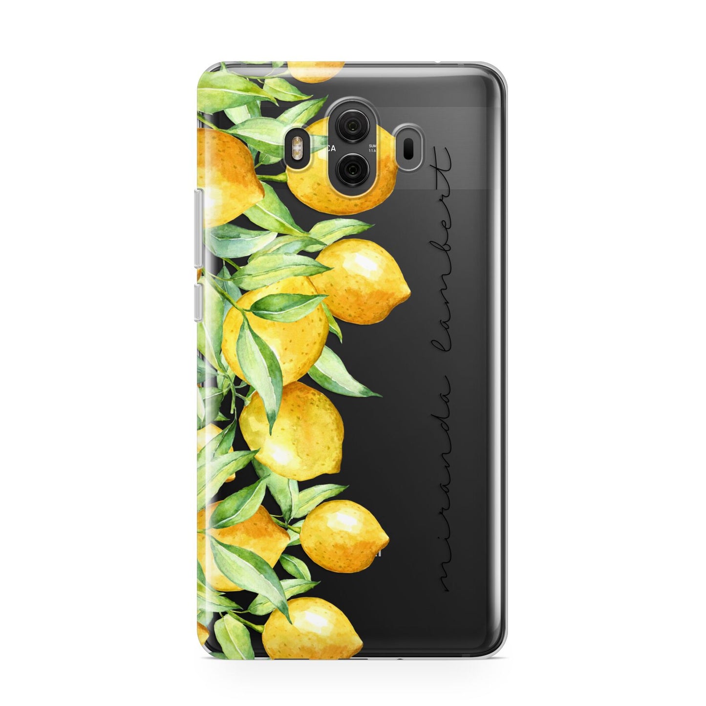 Personalised Lemon Bunches Huawei Mate 10 Protective Phone Case