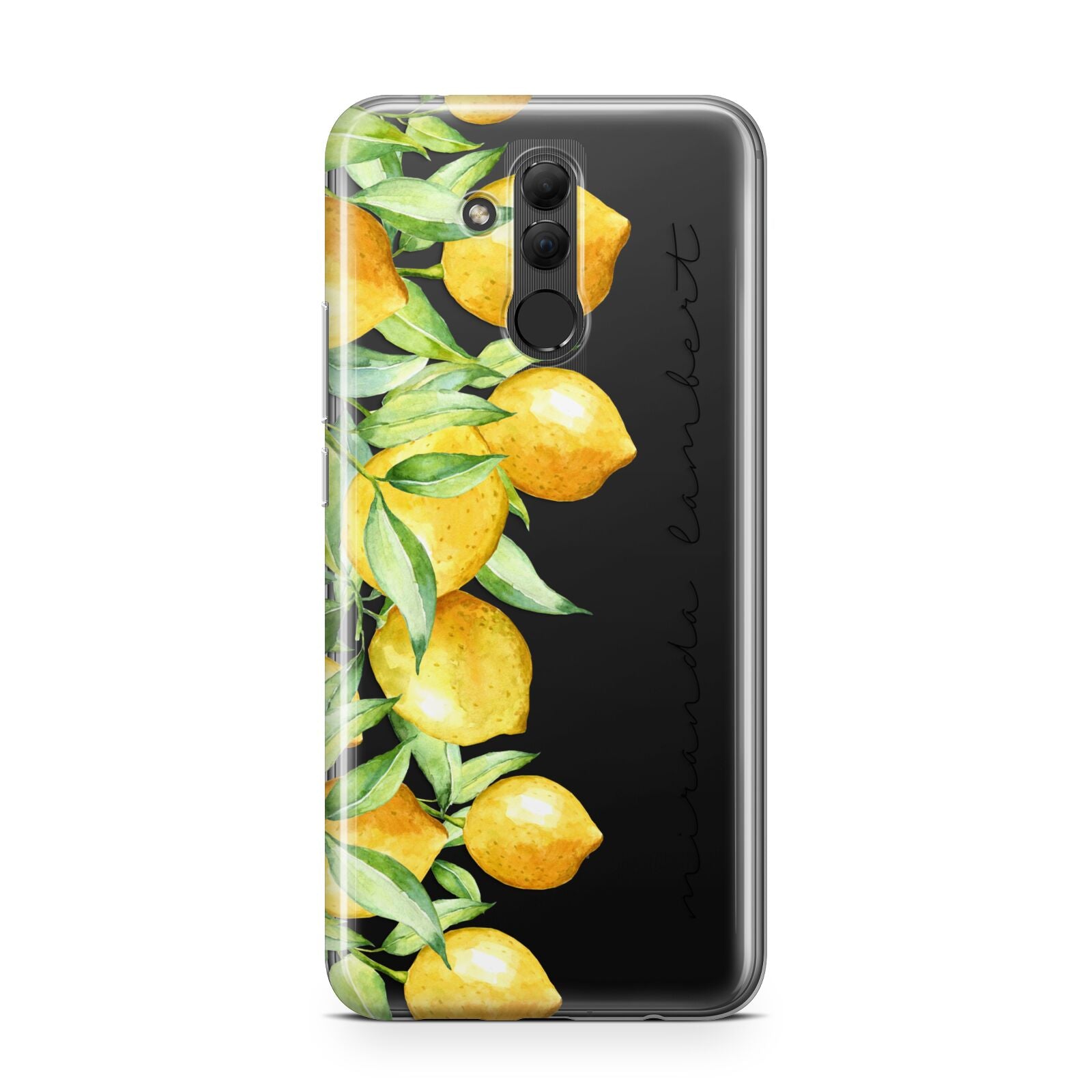 Personalised Lemon Bunches Huawei Mate 20 Lite