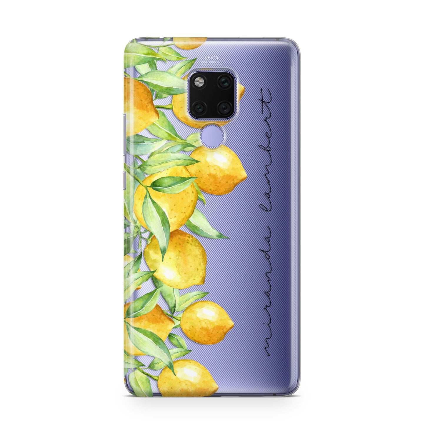 Personalised Lemon Bunches Huawei Mate 20X Phone Case