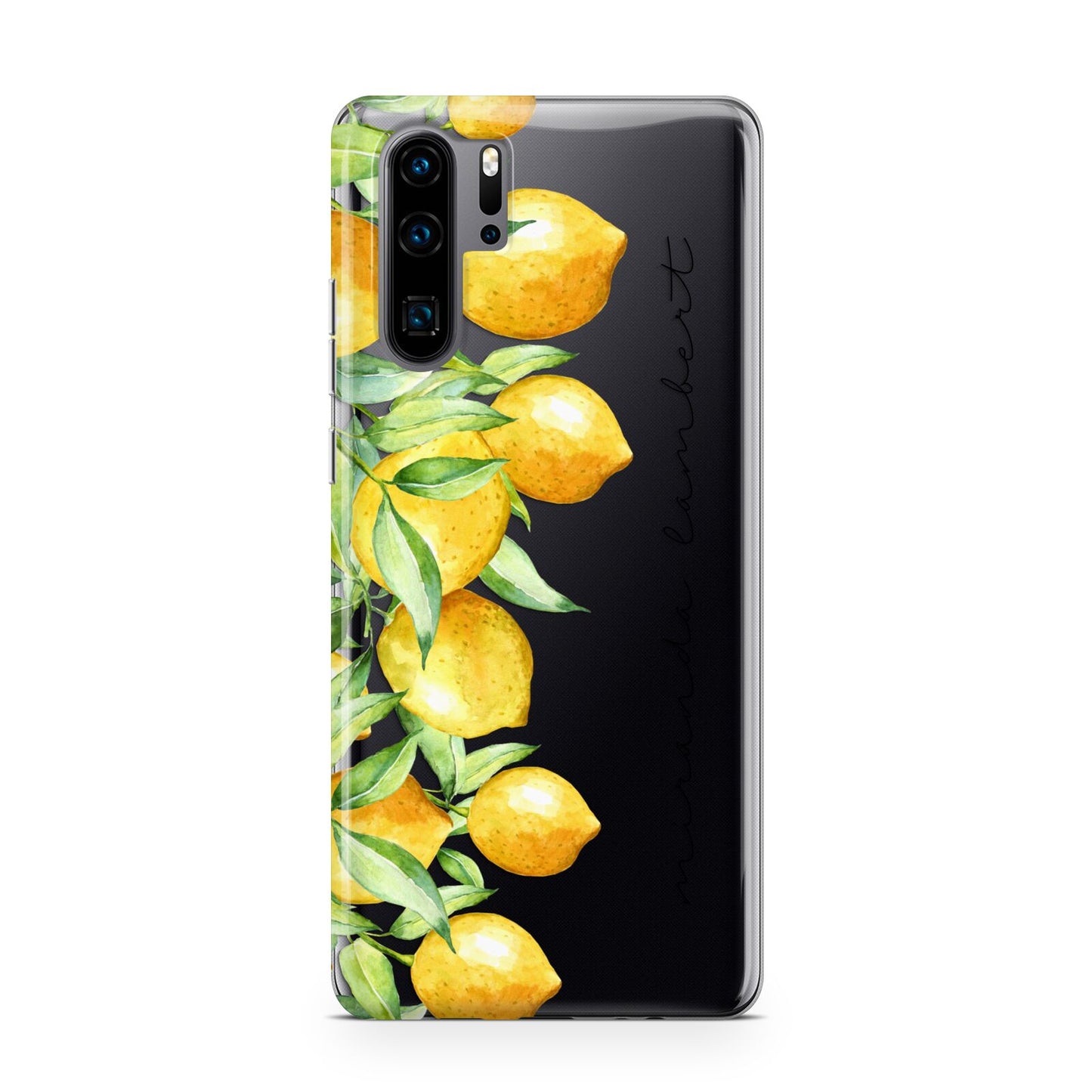 Personalised Lemon Bunches Huawei P30 Pro Phone Case