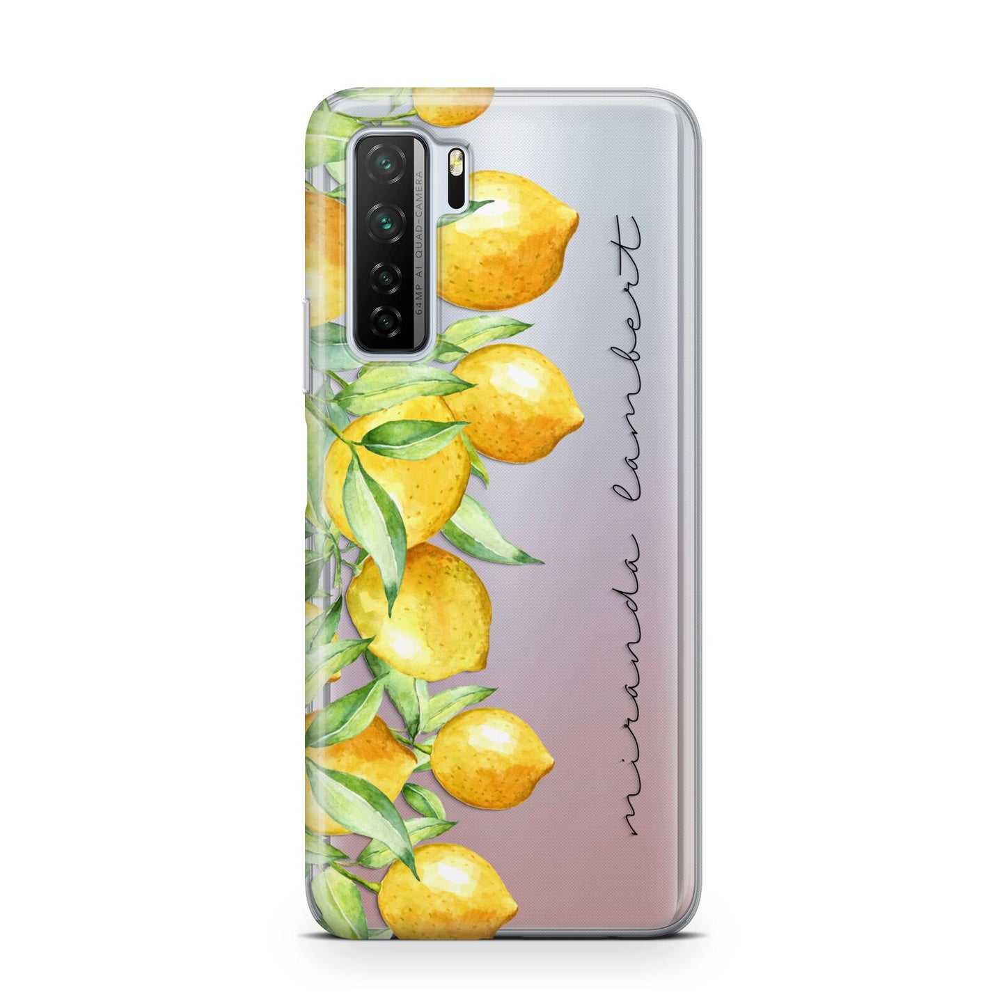 Personalised Lemon Bunches Huawei P40 Lite 5G Phone Case