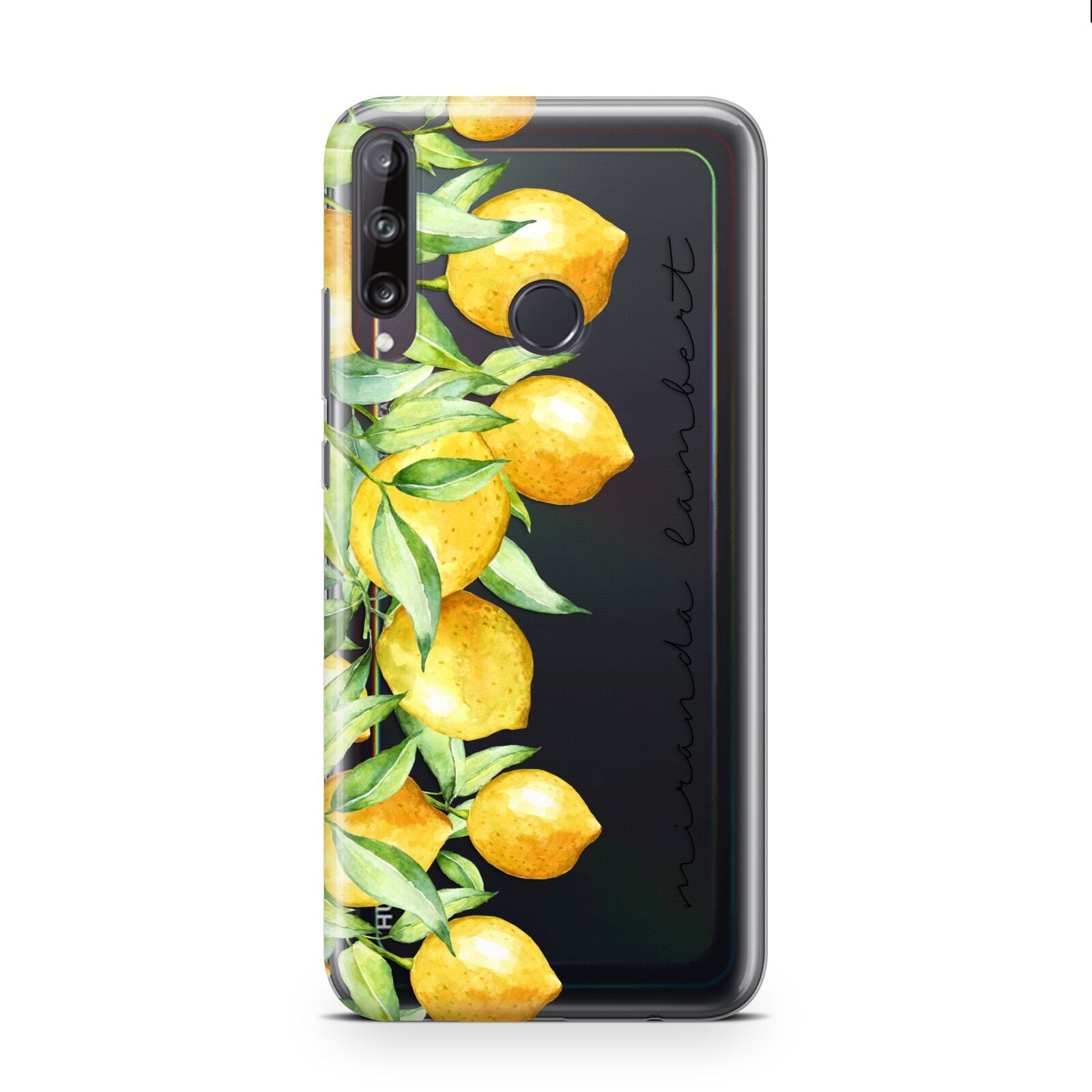 Personalised Lemon Bunches Huawei P40 Lite E Phone Case