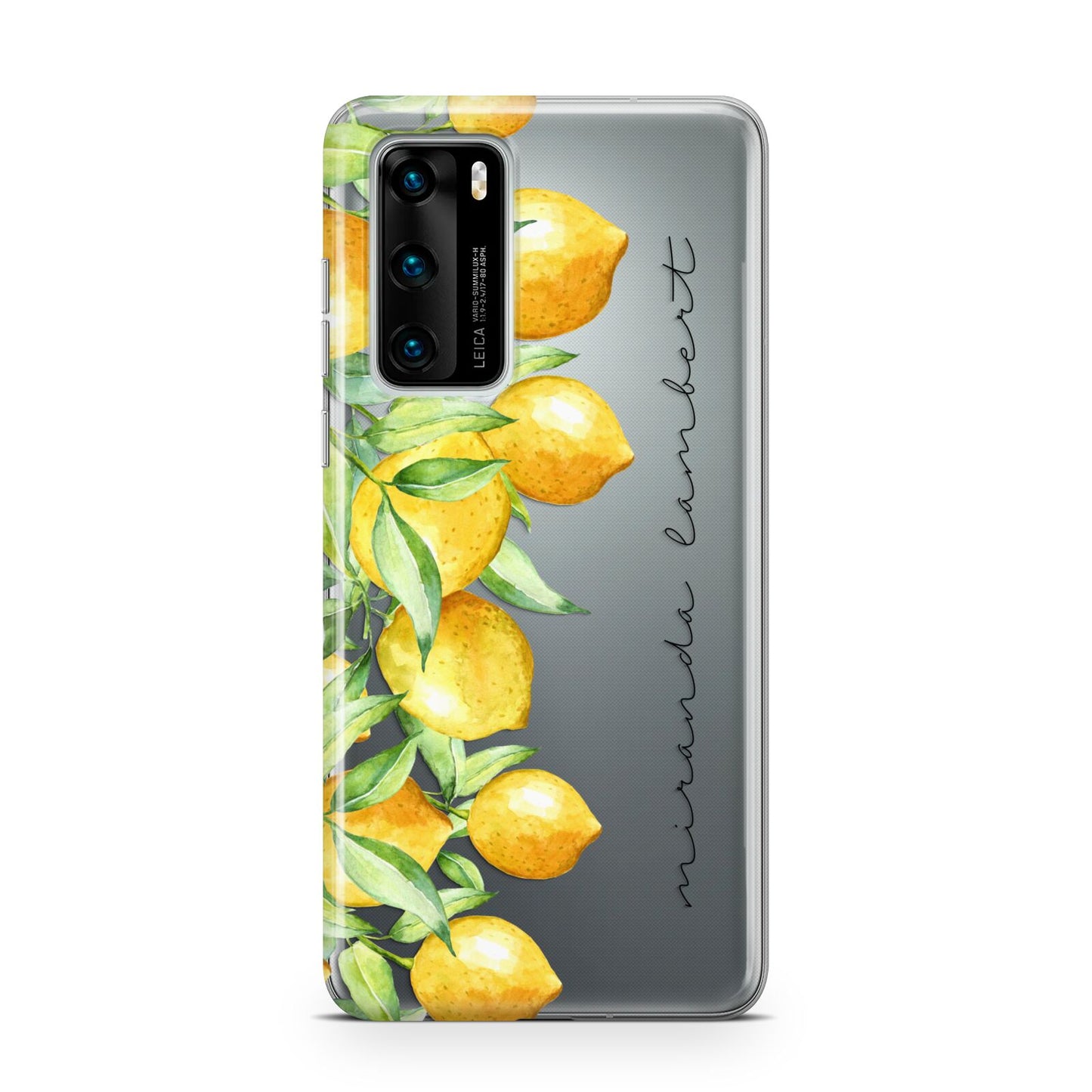 Personalised Lemon Bunches Huawei P40 Phone Case