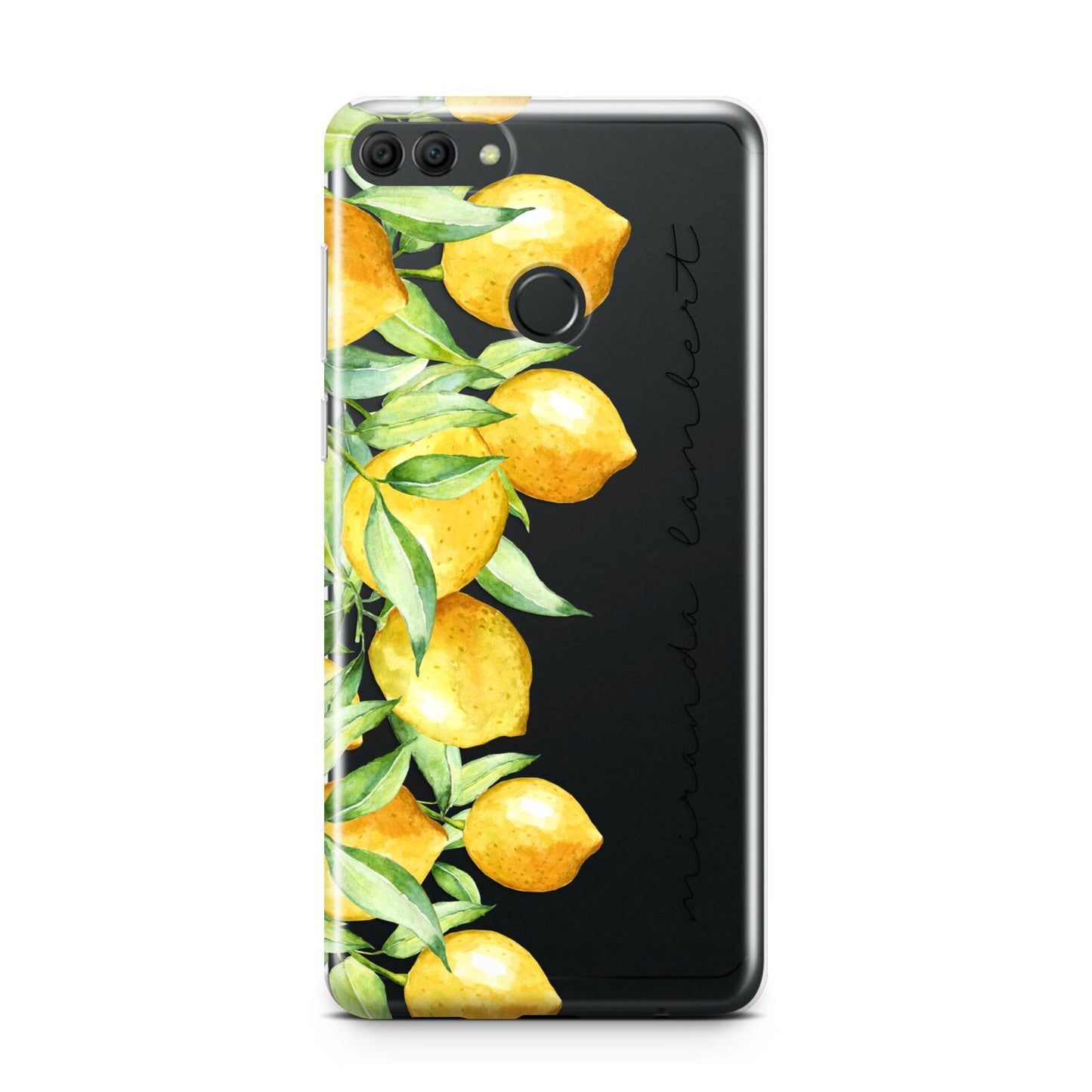 Personalised Lemon Bunches Huawei Y9 2018