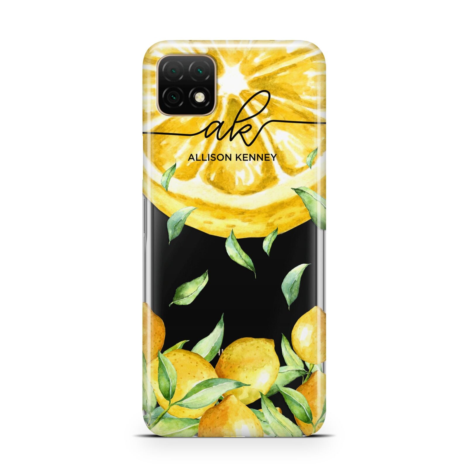 Personalised Lemon Slice Huawei Enjoy 20 Phone Case