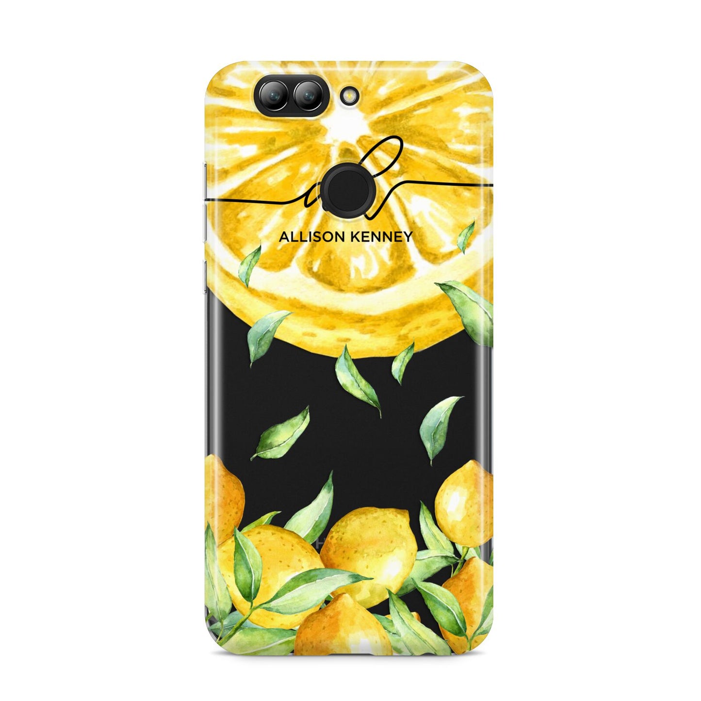 Personalised Lemon Slice Huawei Nova 2s Phone Case