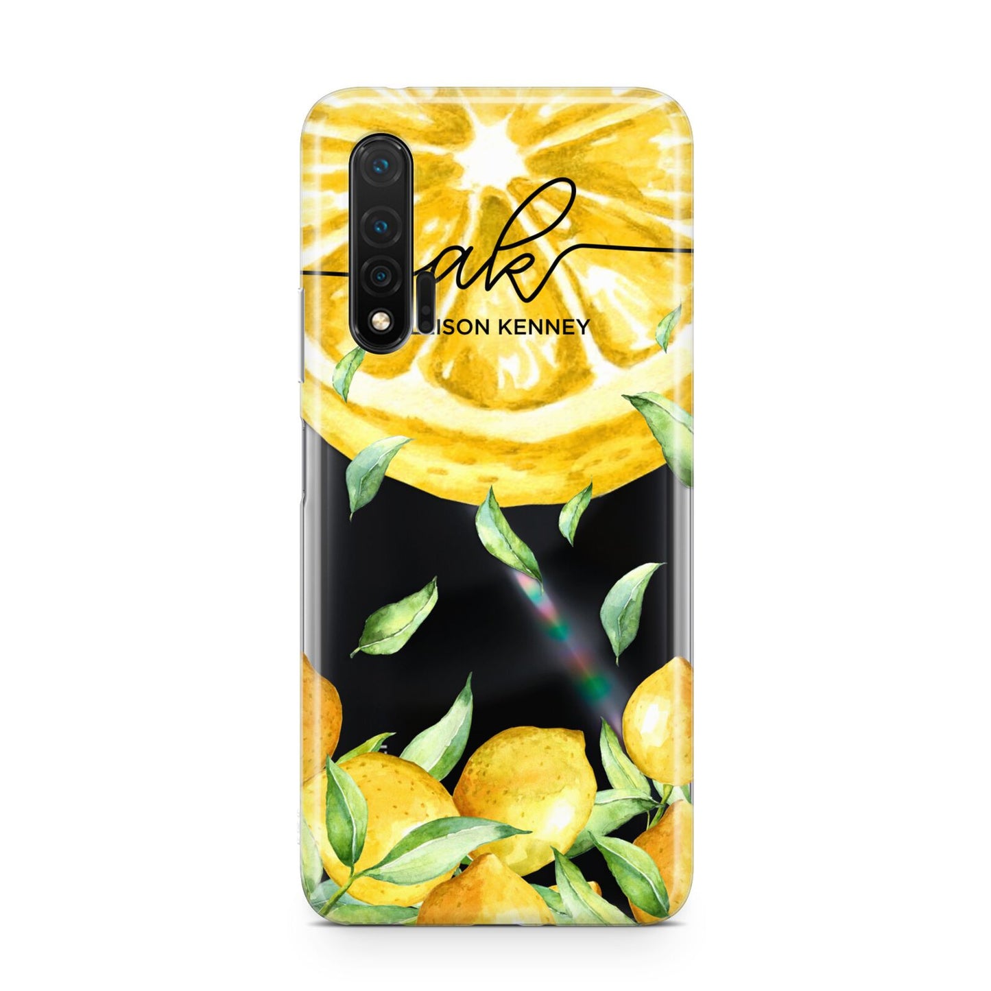 Personalised Lemon Slice Huawei Nova 6 Phone Case