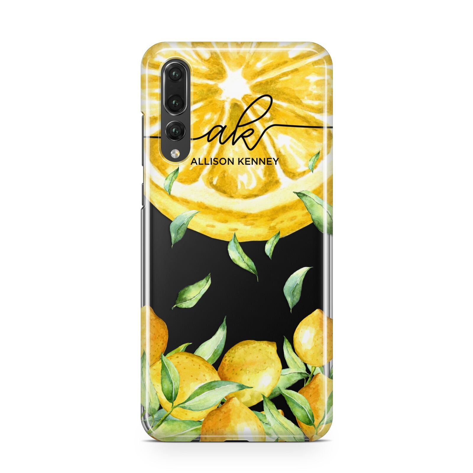 Personalised Lemon Slice Huawei P20 Pro Phone Case