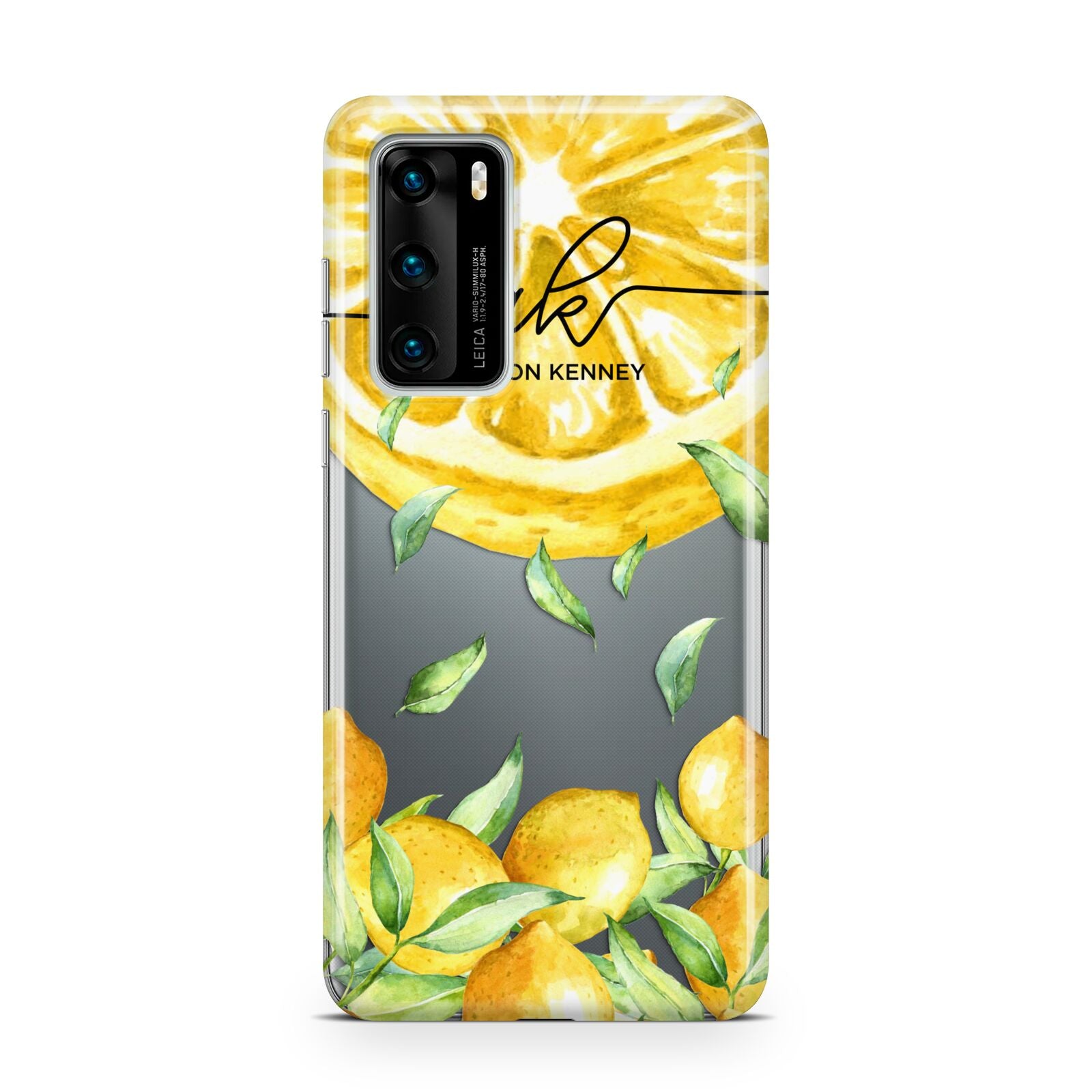 Personalised Lemon Slice Huawei P40 Phone Case