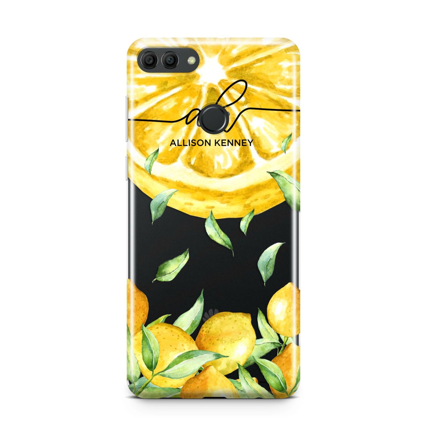 Personalised Lemon Slice Huawei Y9 2018