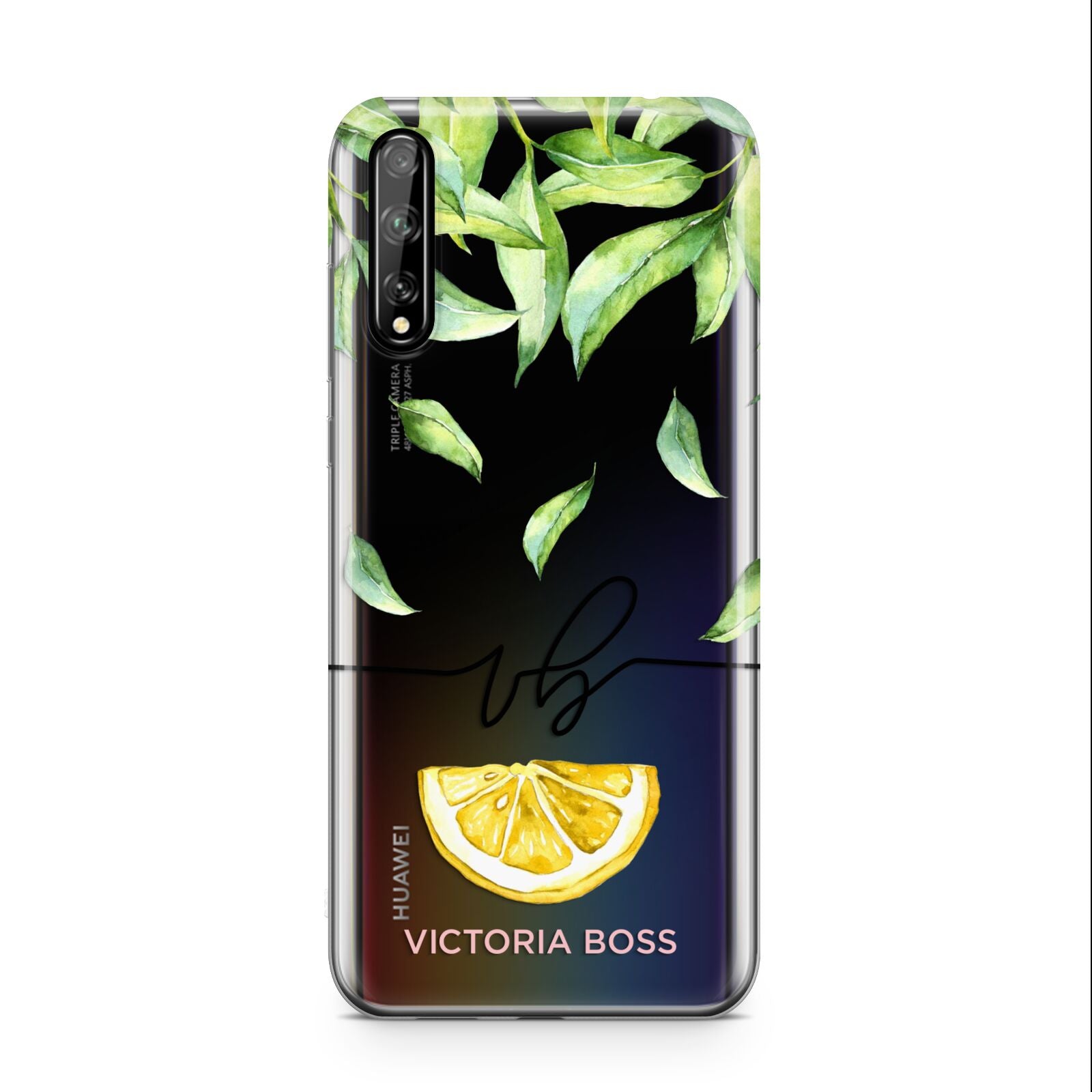 Personalised Lemon Wedge Huawei Enjoy 10s Phone Case