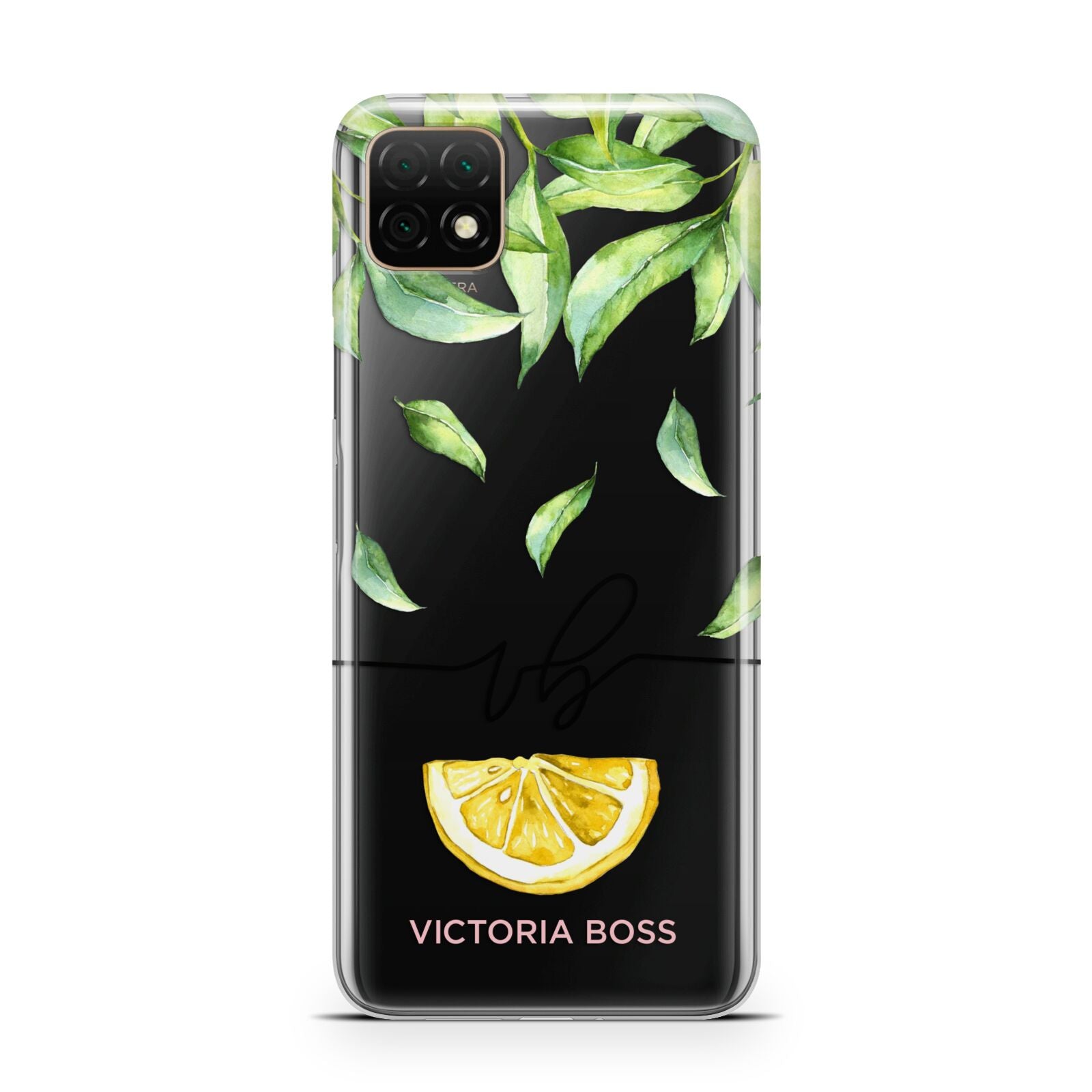 Personalised Lemon Wedge Huawei Enjoy 20 Phone Case