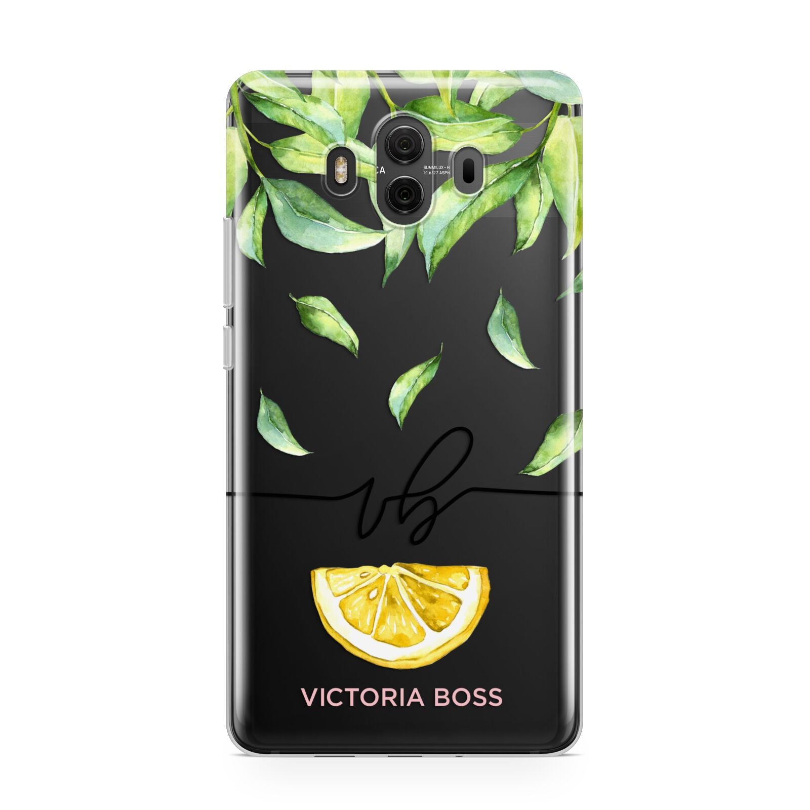 Personalised Lemon Wedge Huawei Mate 10 Protective Phone Case