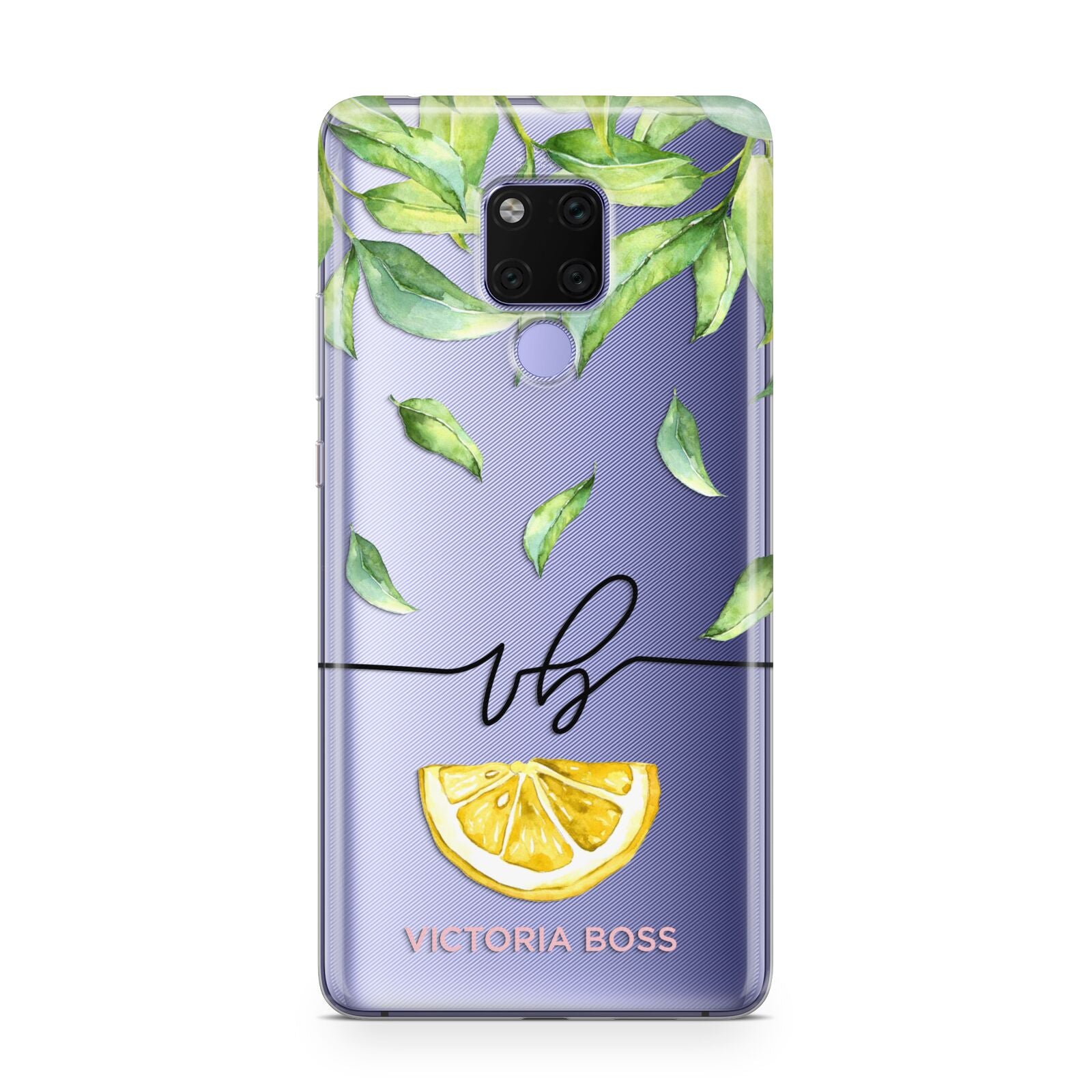 Personalised Lemon Wedge Huawei Mate 20X Phone Case