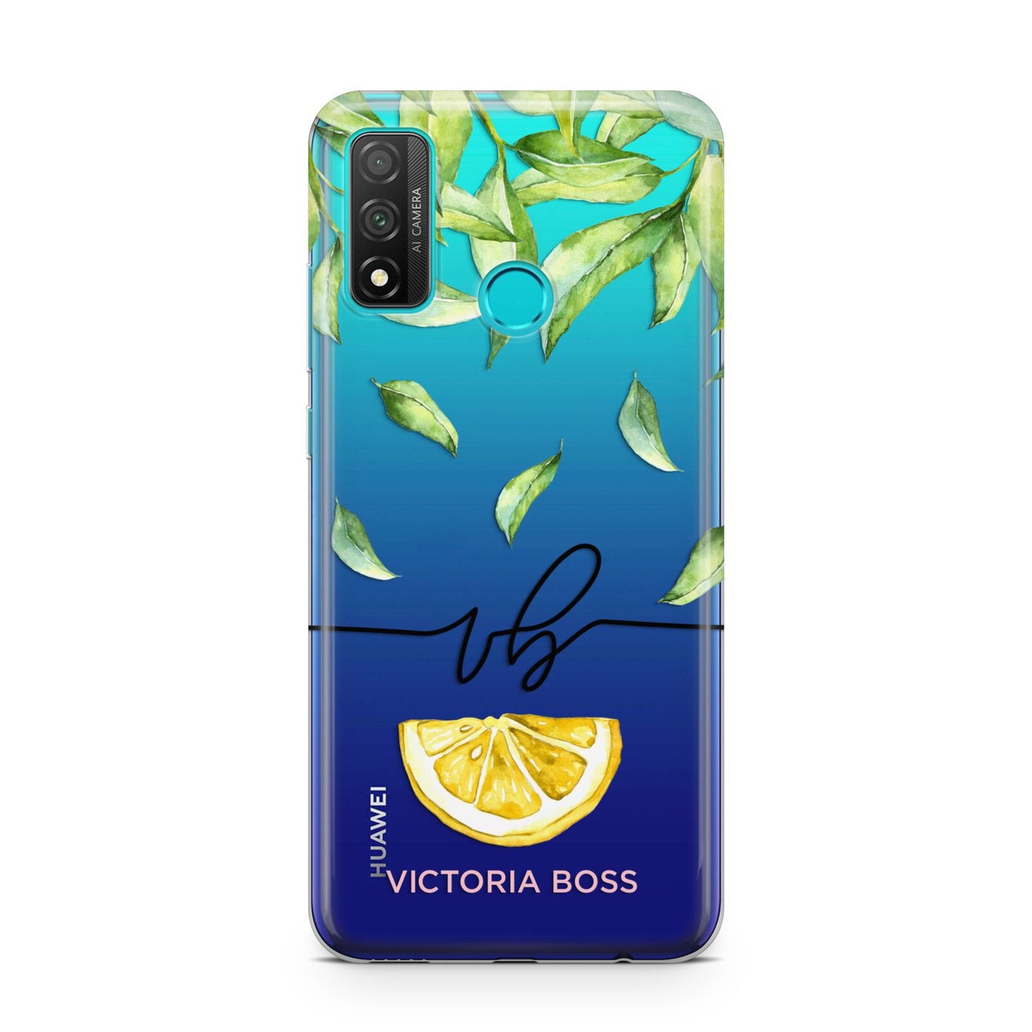 Personalised Lemon Wedge Huawei P Smart 2020