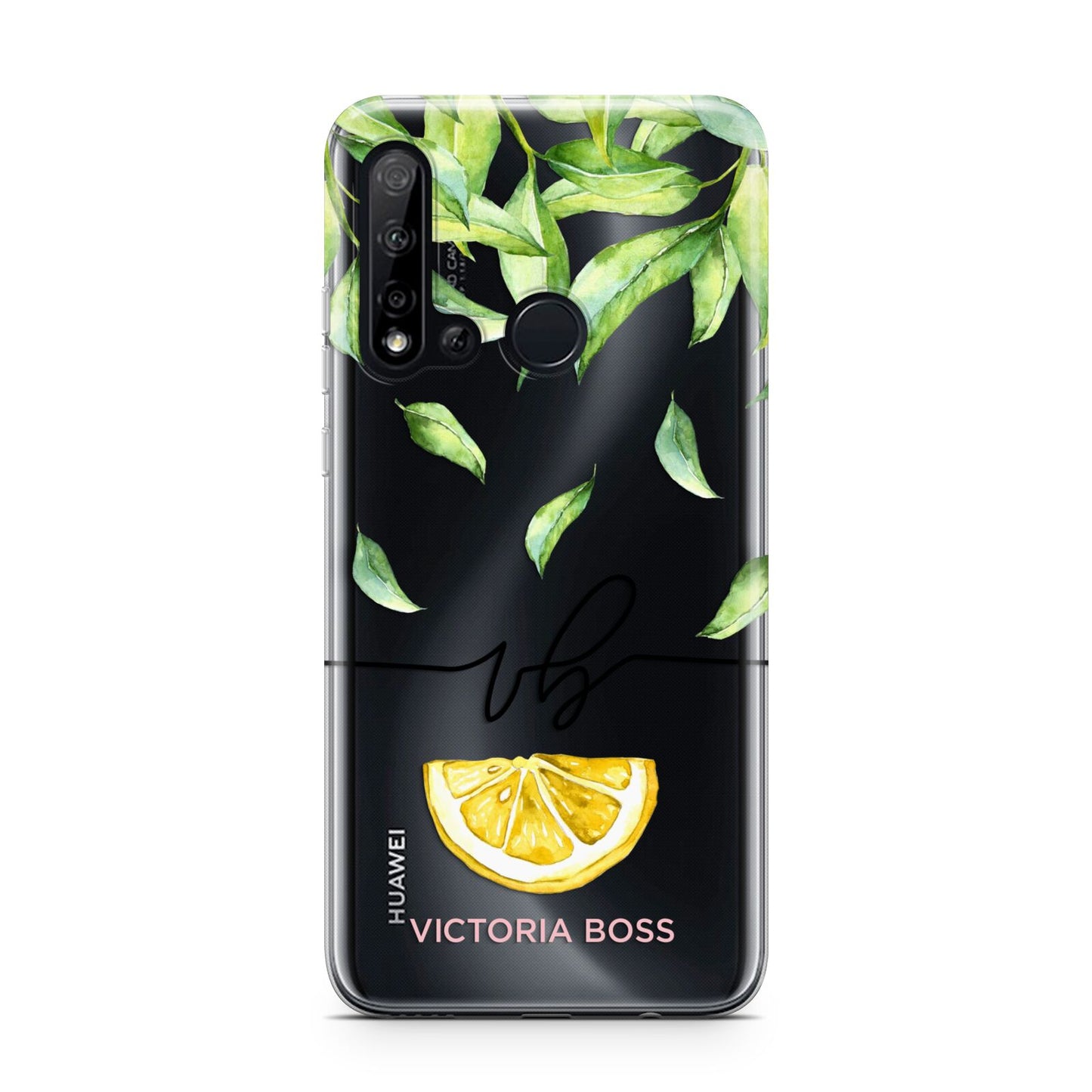 Personalised Lemon Wedge Huawei P20 Lite 5G Phone Case