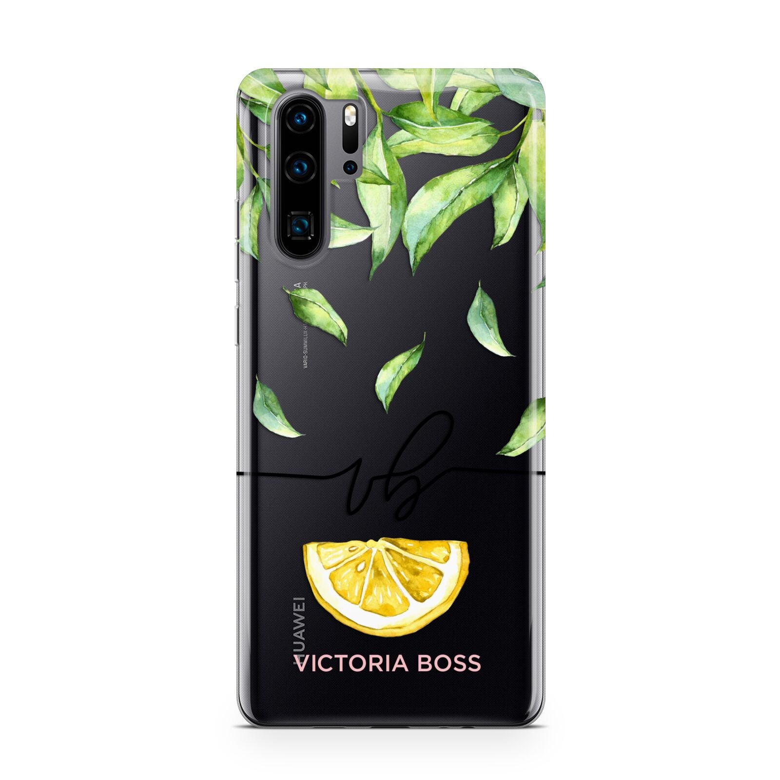 Personalised Lemon Wedge Huawei P30 Pro Phone Case