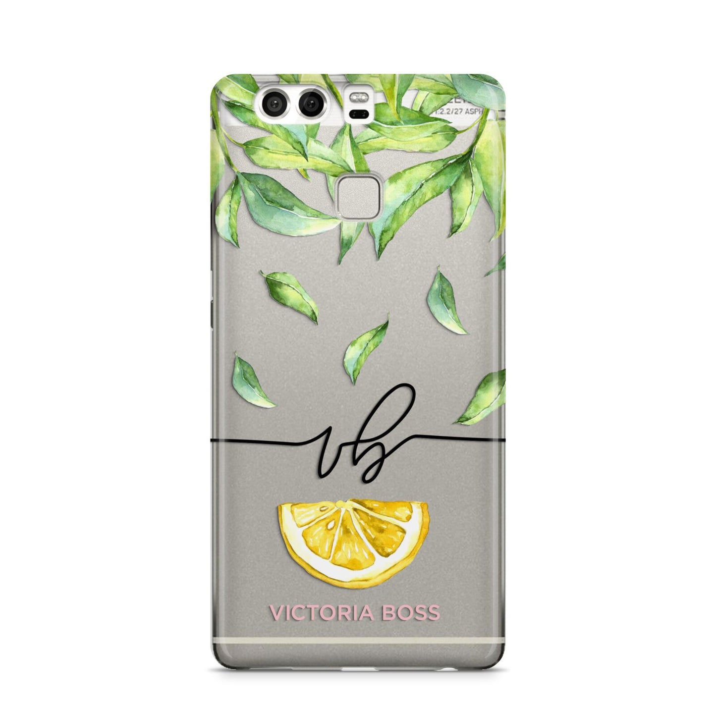 Personalised Lemon Wedge Huawei P9 Case