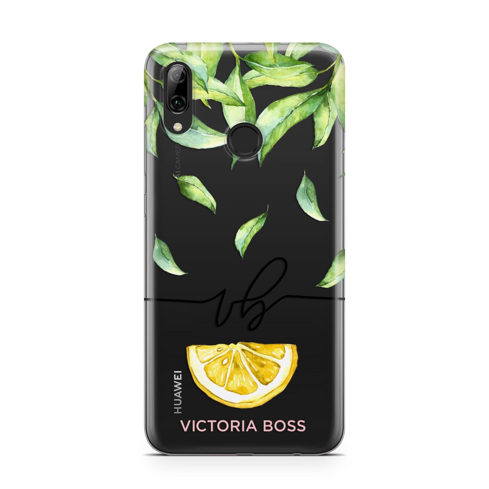 Personalised Lemon Wedge Huawei Y7 2019