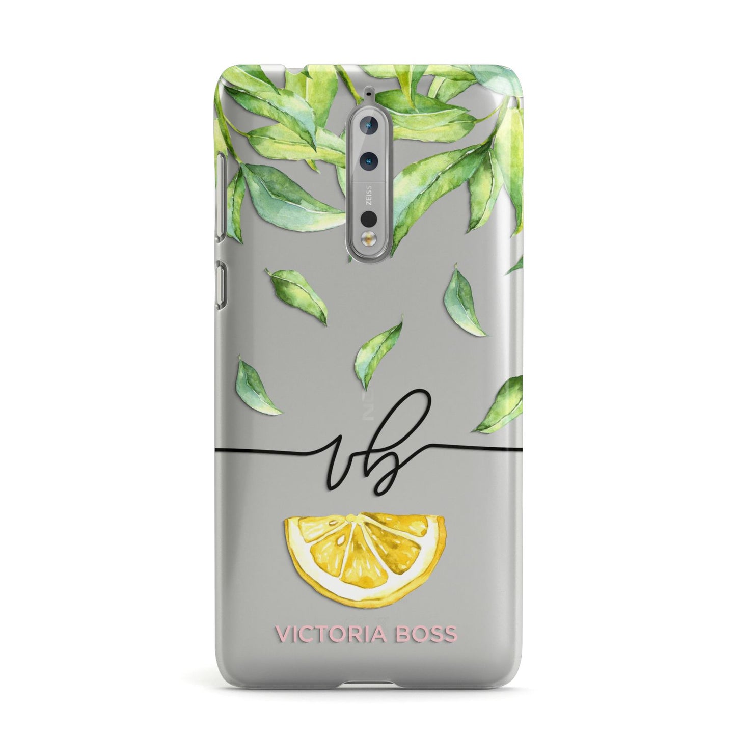 Personalised Lemon Wedge Nokia Case