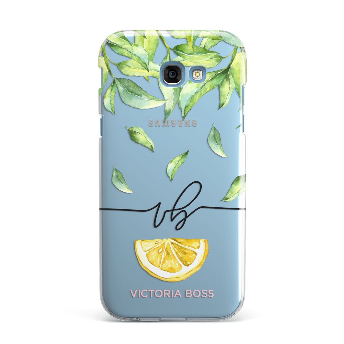 Personalised Lemon Wedge Samsung Galaxy A7 2017 Case