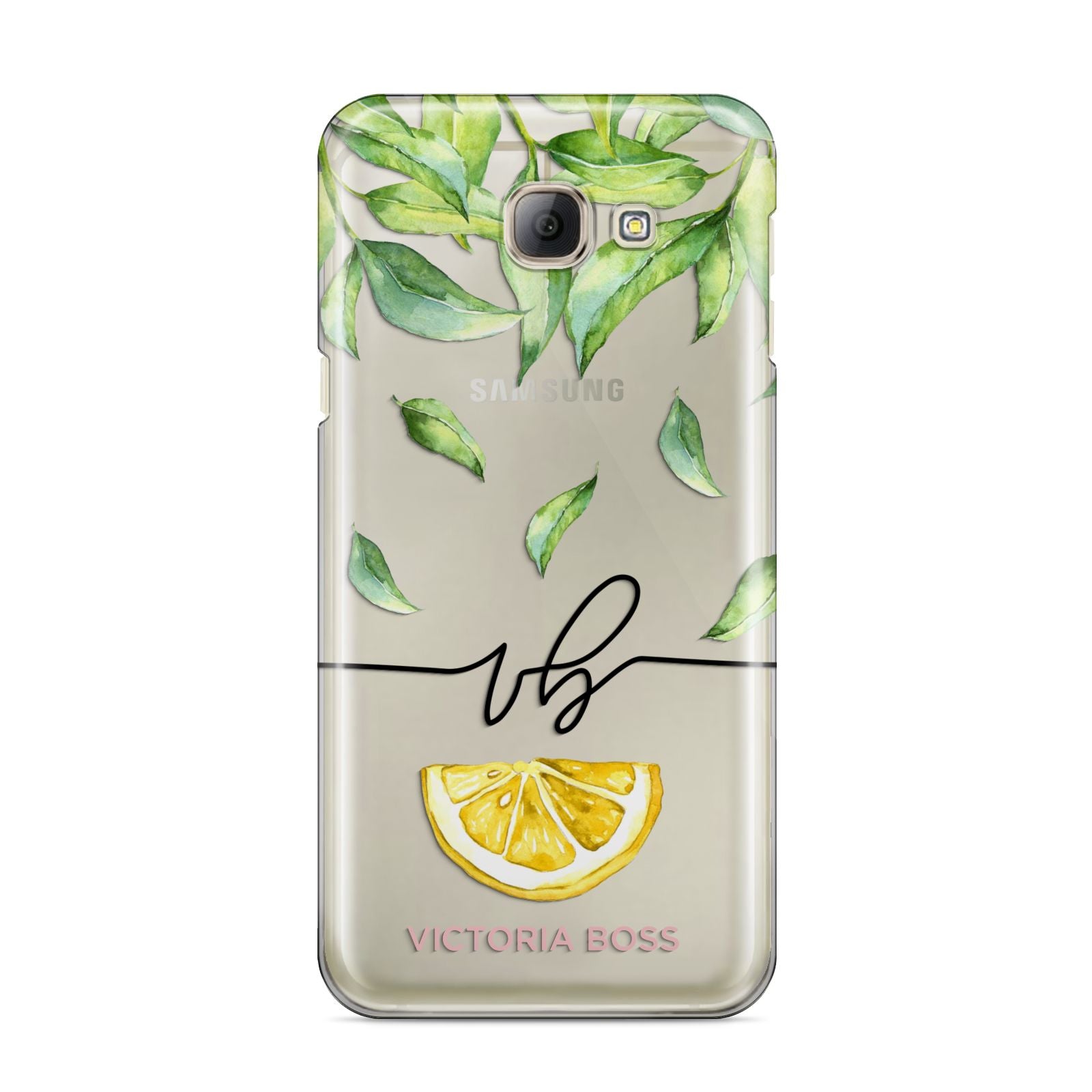 Personalised Lemon Wedge Samsung Galaxy A8 2016 Case